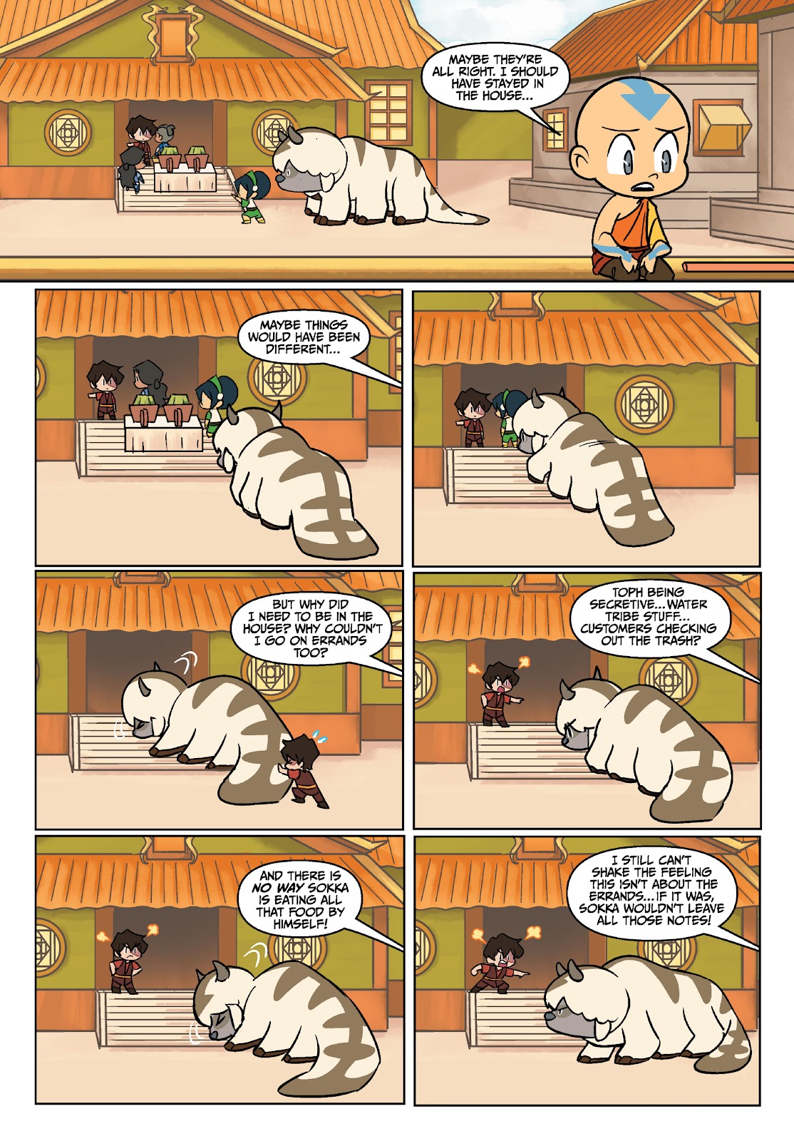 Avatar: The Last Airbender Chibis - Aang's Unfreezing Day issue Full - Page 27