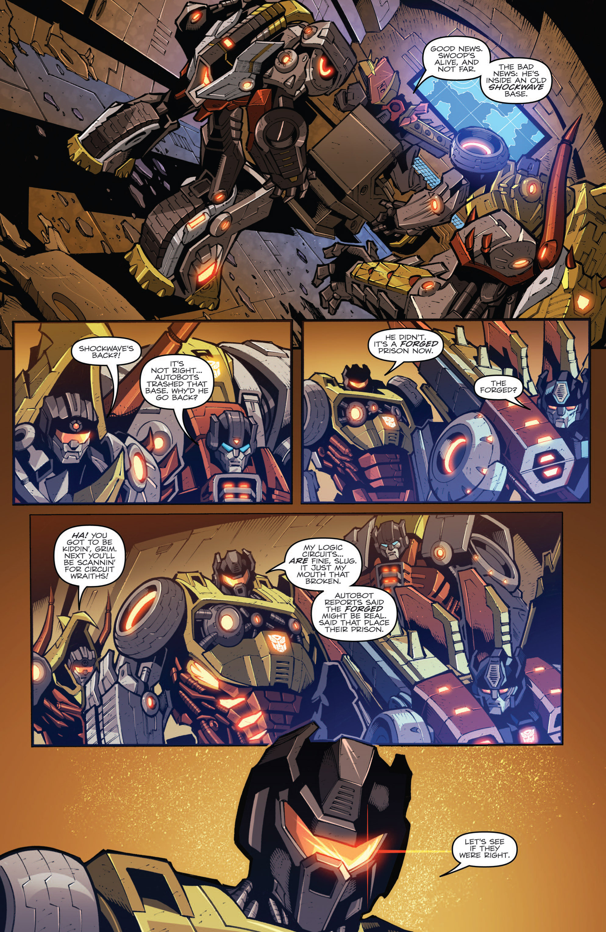 Read online The Transformers Prime: Rage of the Dinobots comic -  Issue #2 - 6