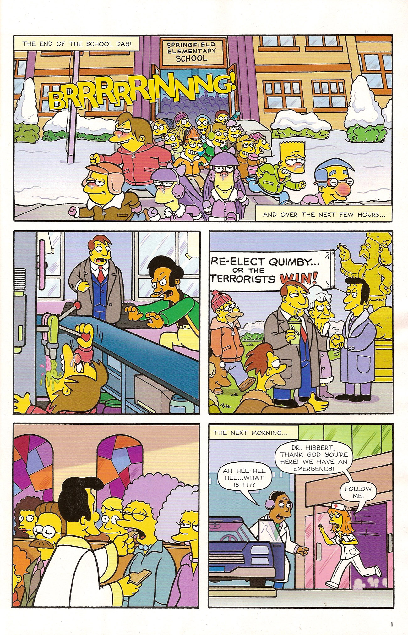 Read online The Simpsons Winter Wingding comic -  Issue #5 - 13