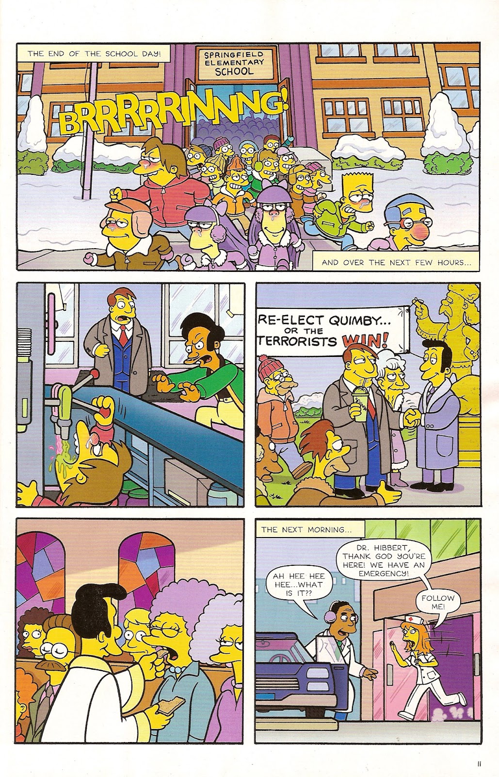 The Simpsons Winter Wingding issue 5 - Page 13