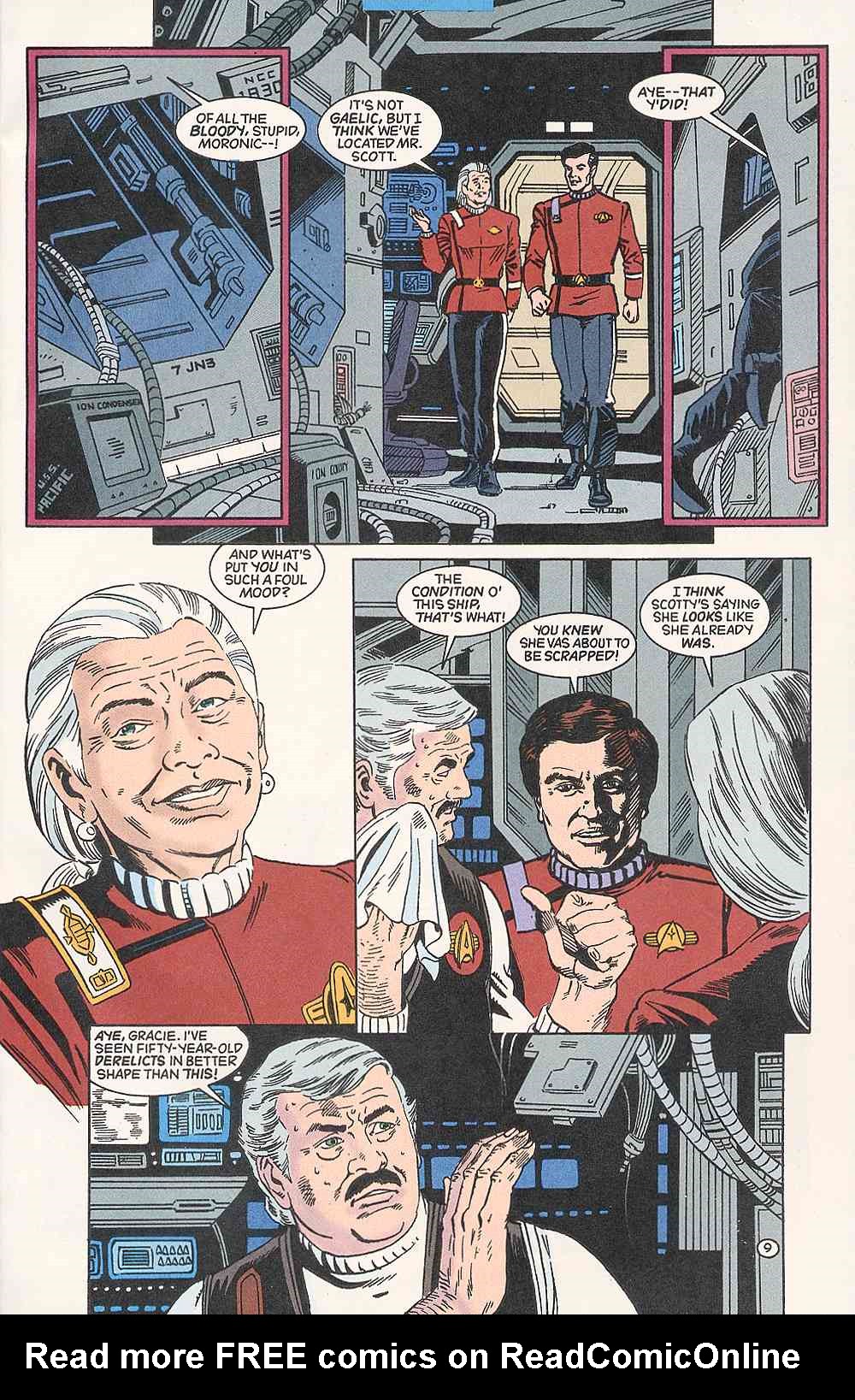 Read online Star Trek (1989) comic -  Issue #49 - 9