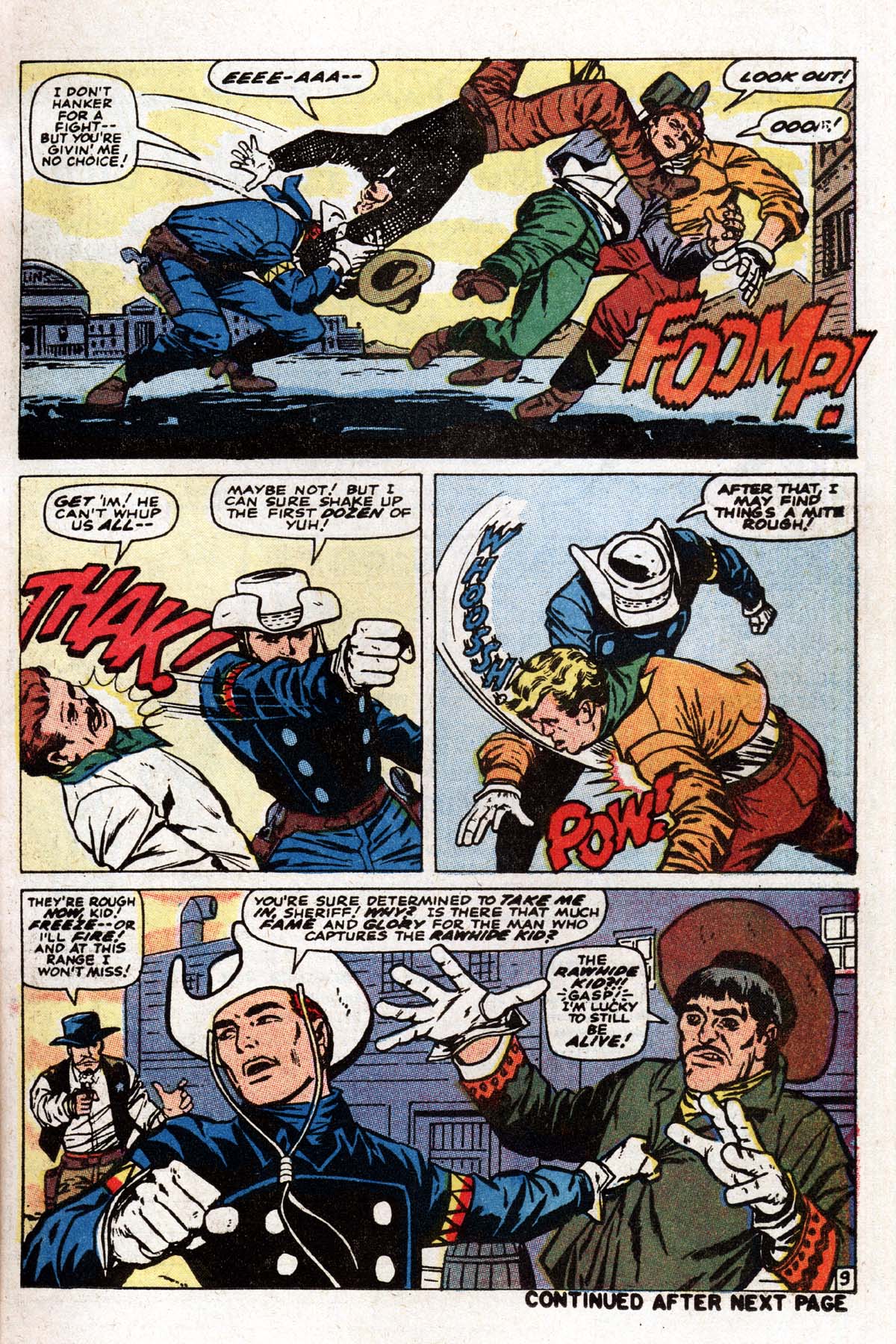 Read online The Mighty Marvel Western comic -  Issue #9 - 10