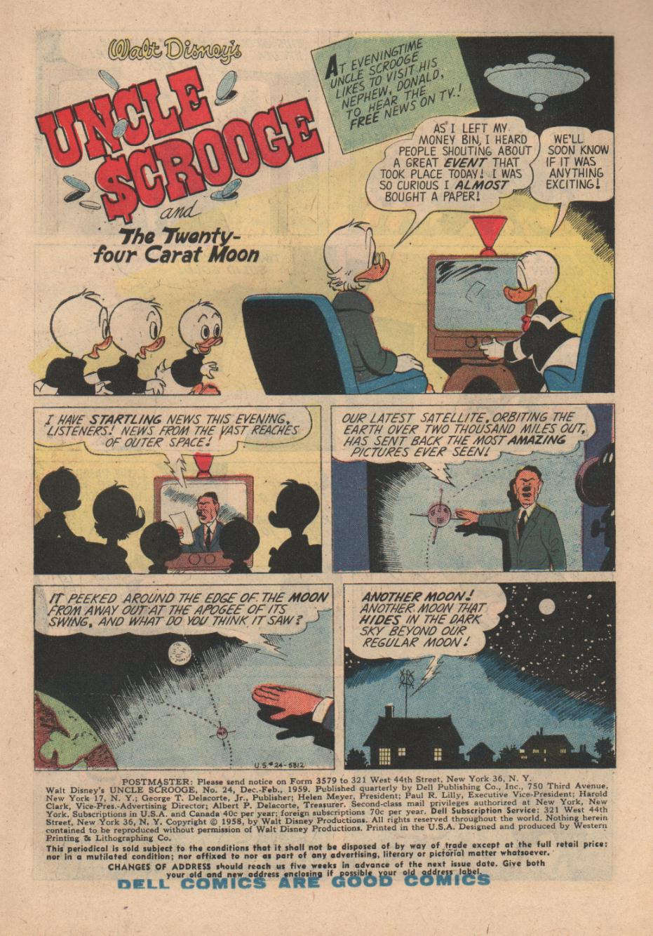 Read online Uncle Scrooge (1953) comic -  Issue #24 - 3