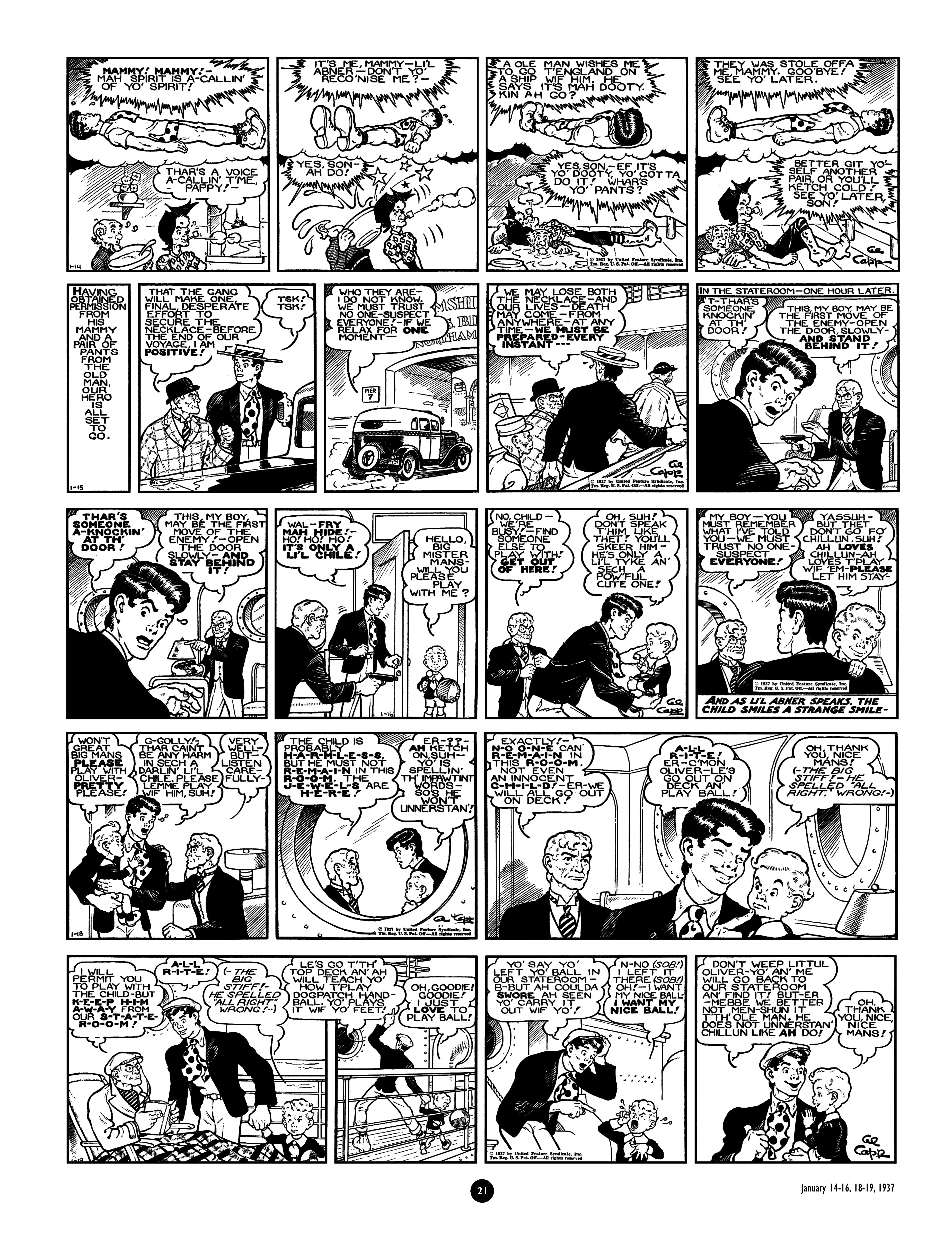 Read online Al Capp's Li'l Abner Complete Daily & Color Sunday Comics comic -  Issue # TPB 2 (Part 1) - 22