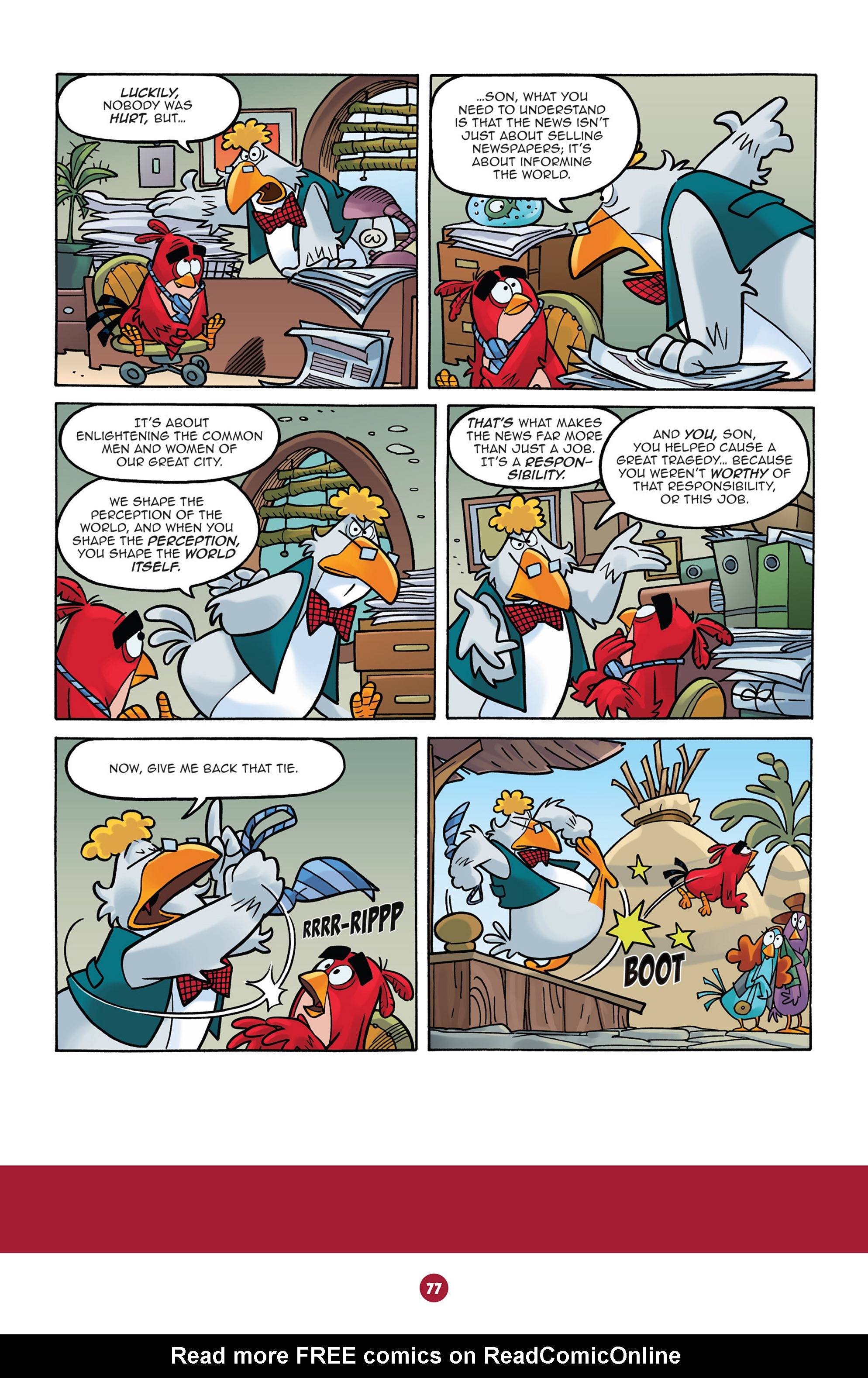 Read online Angry Birds: Big Movie Eggstravaganza comic -  Issue # Full - 80