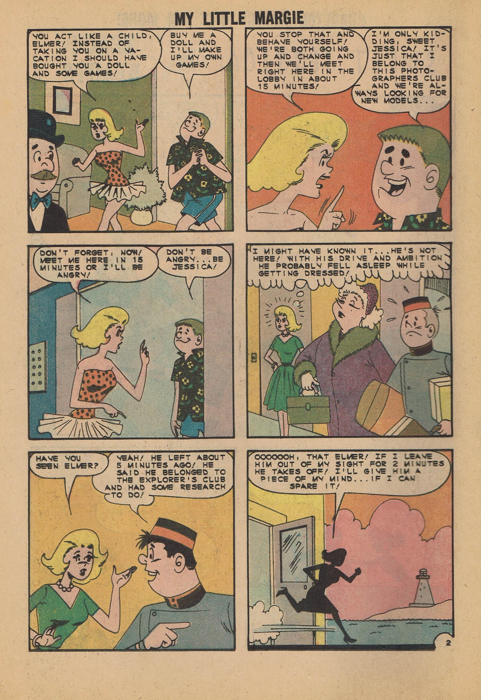 Read online My Little Margie (1954) comic -  Issue #52 - 12