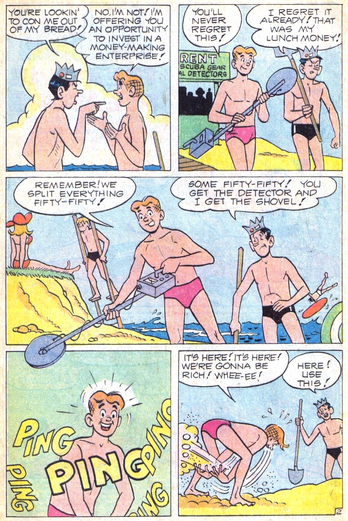 Read online Jughead (1965) comic -  Issue #304 - 4