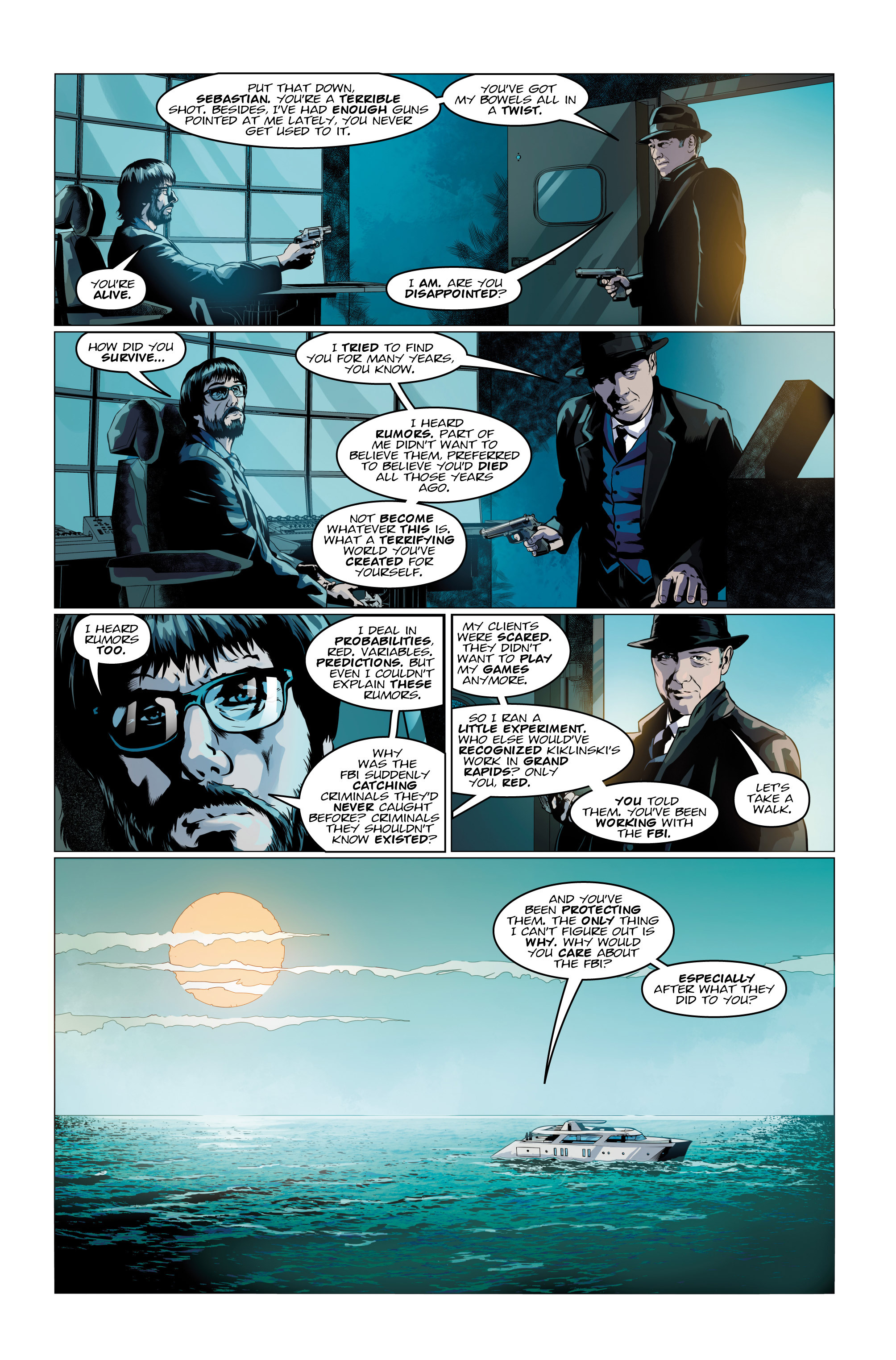 Read online The Blacklist comic -  Issue #3 - 15
