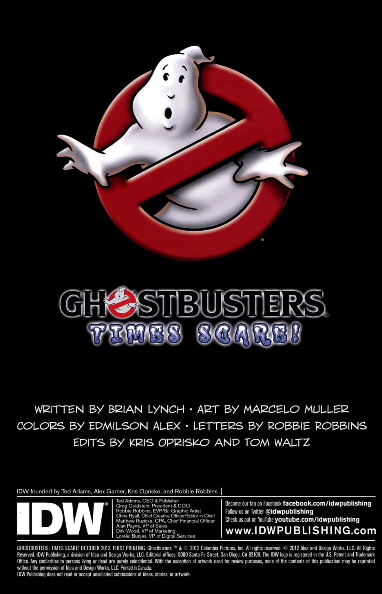 Read online Ghostbusters: Times Scare! comic -  Issue # Full - 2