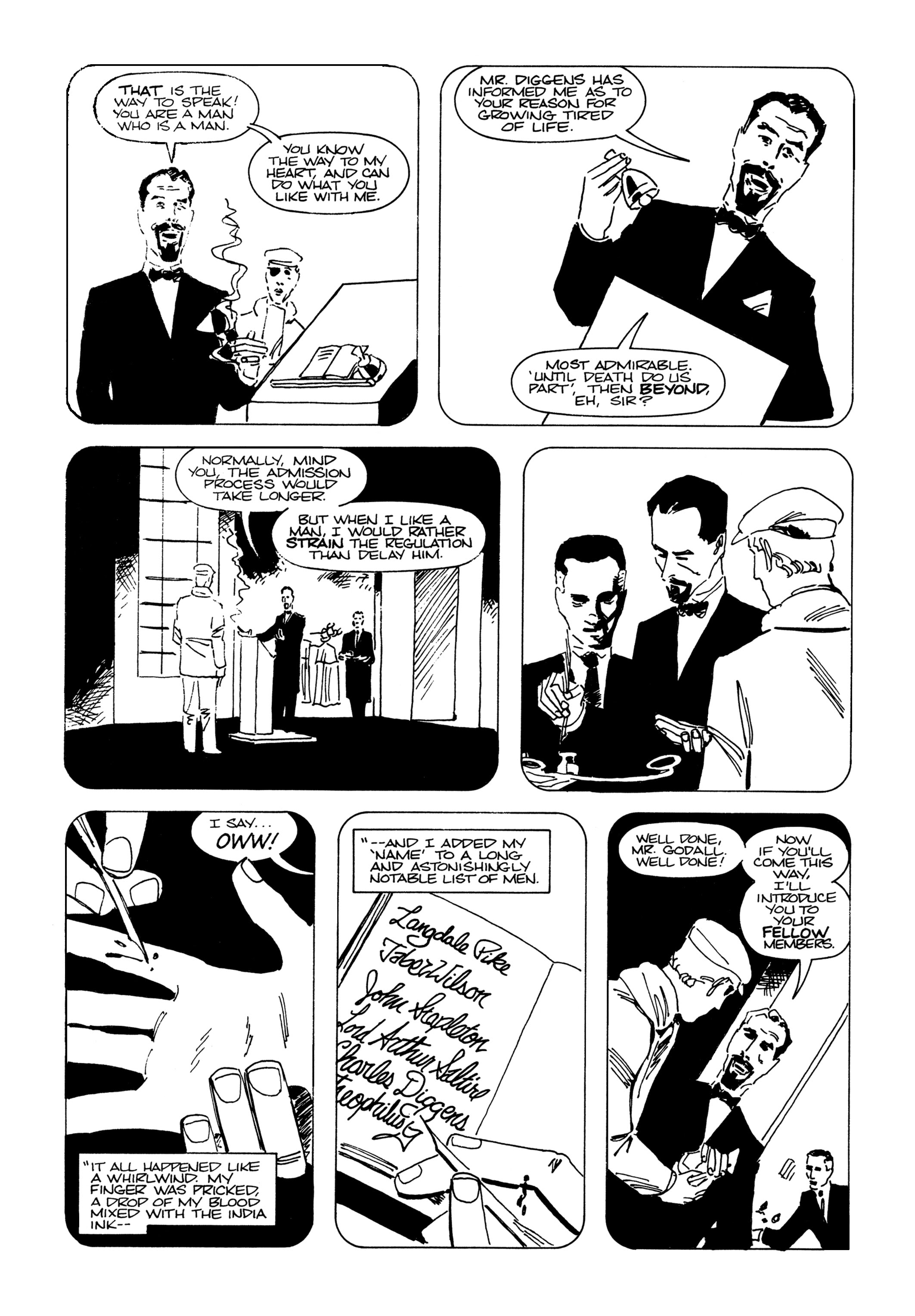 Read online Dracula: The Suicide Club comic -  Issue #1 - 25