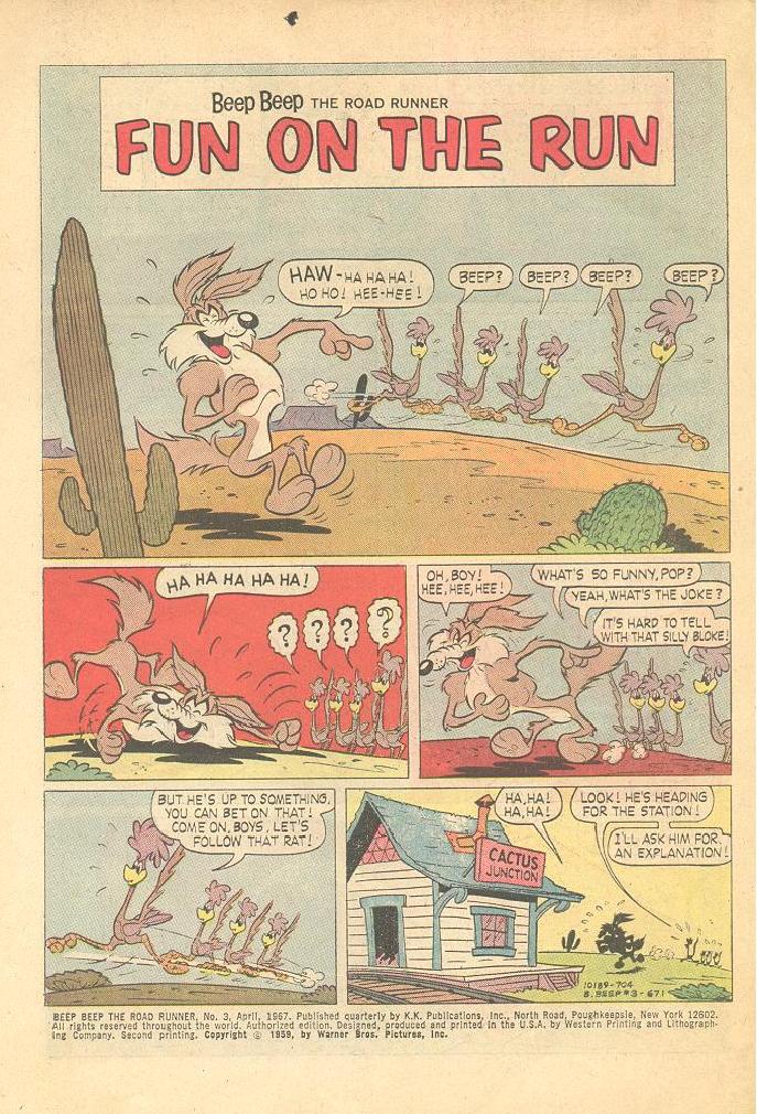 Read online Beep Beep The Road Runner comic -  Issue #3 - 3