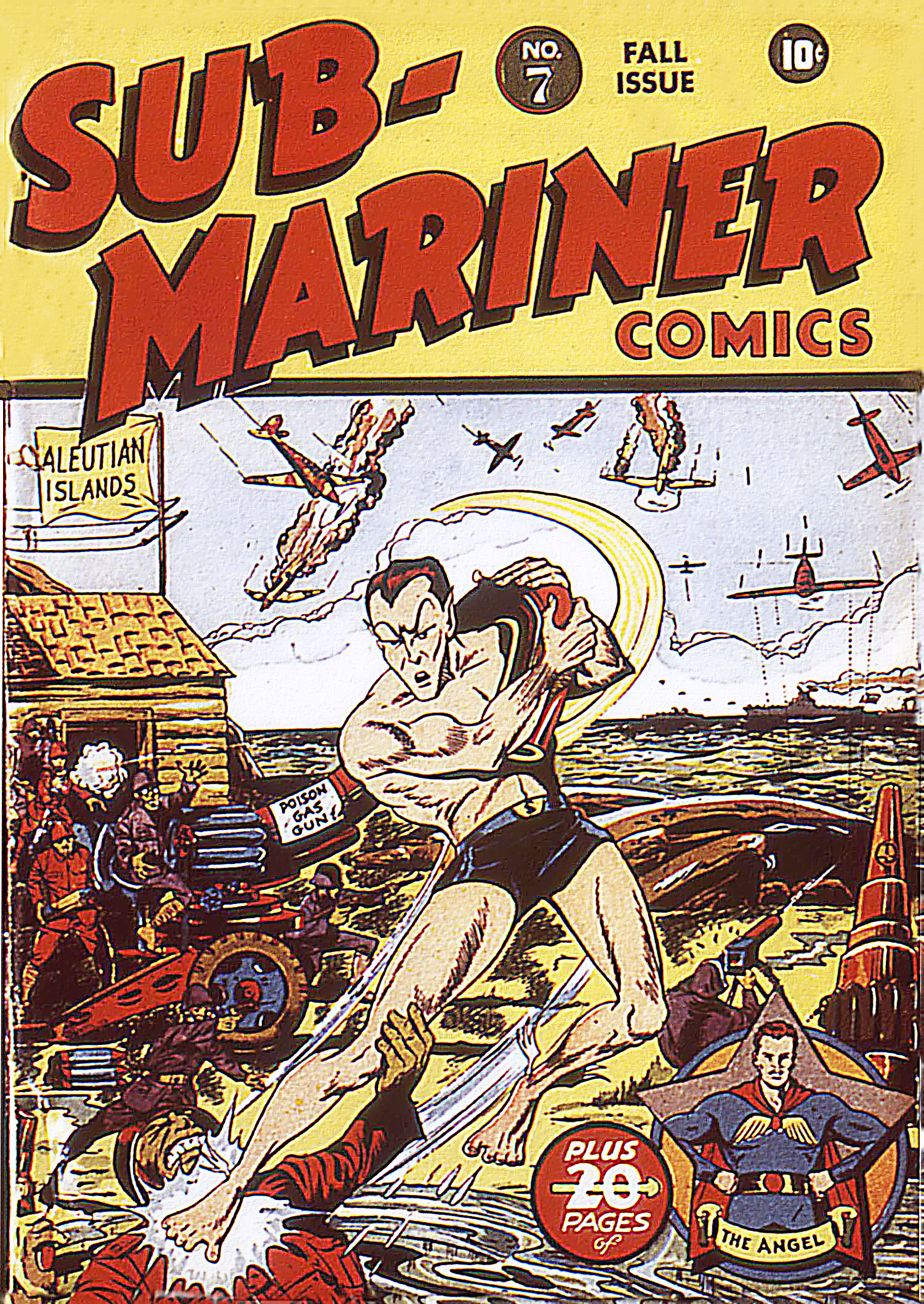 Read online Sub-Mariner Comics comic -  Issue #7 - 1