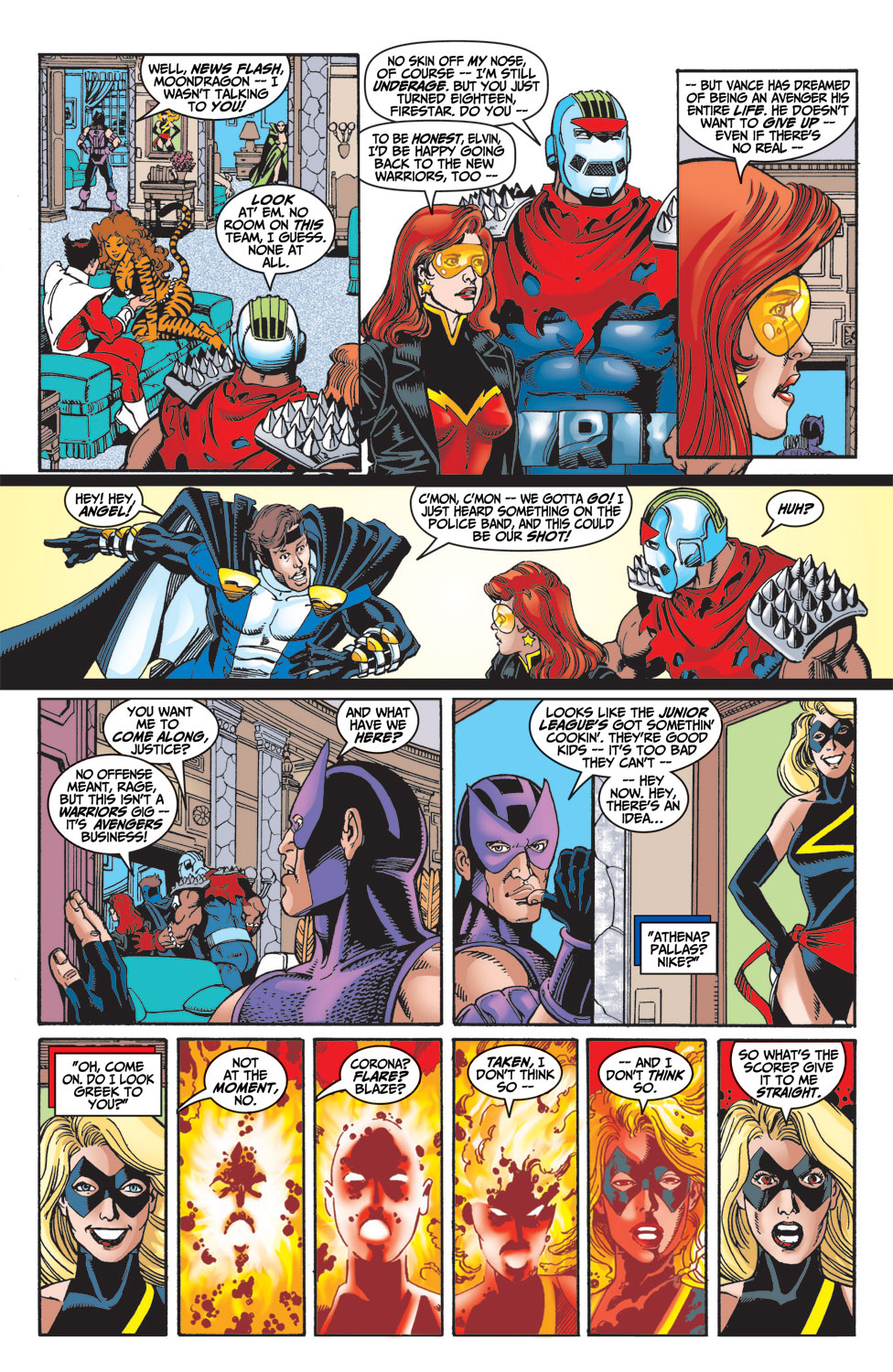 Read online Avengers (1998) comic -  Issue #4 - 12