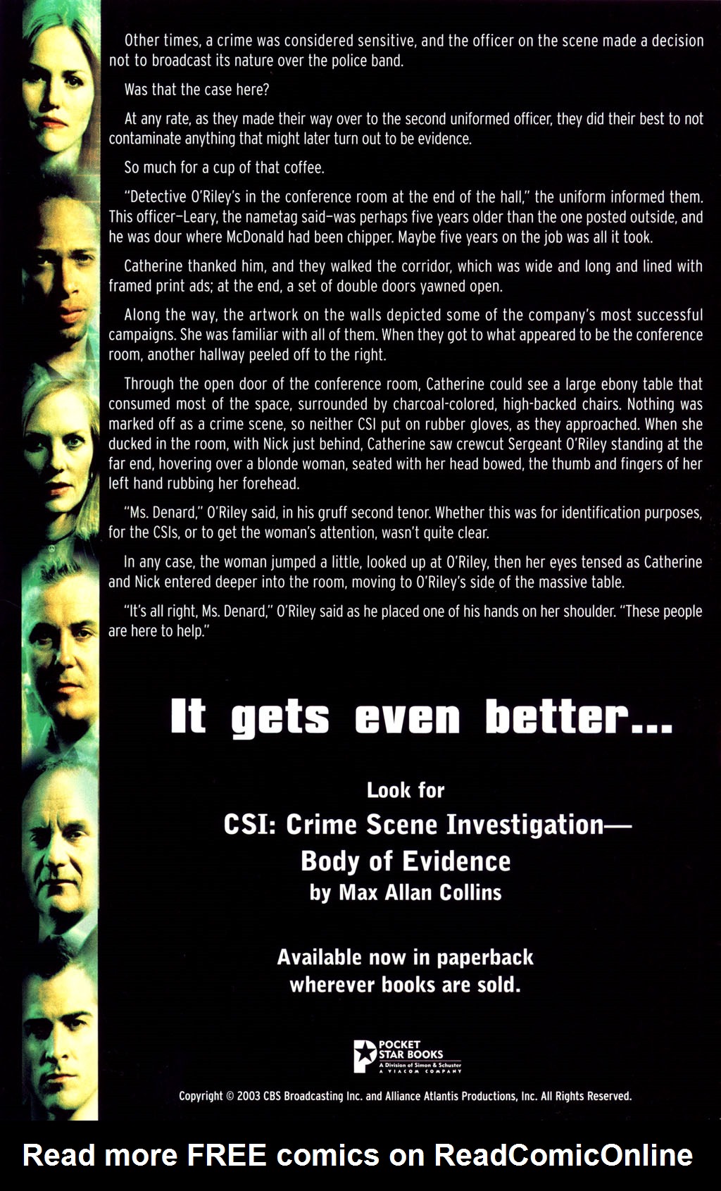 Read online CSI: Crime Scene Investigation: Bad Rap comic -  Issue #5 - 33
