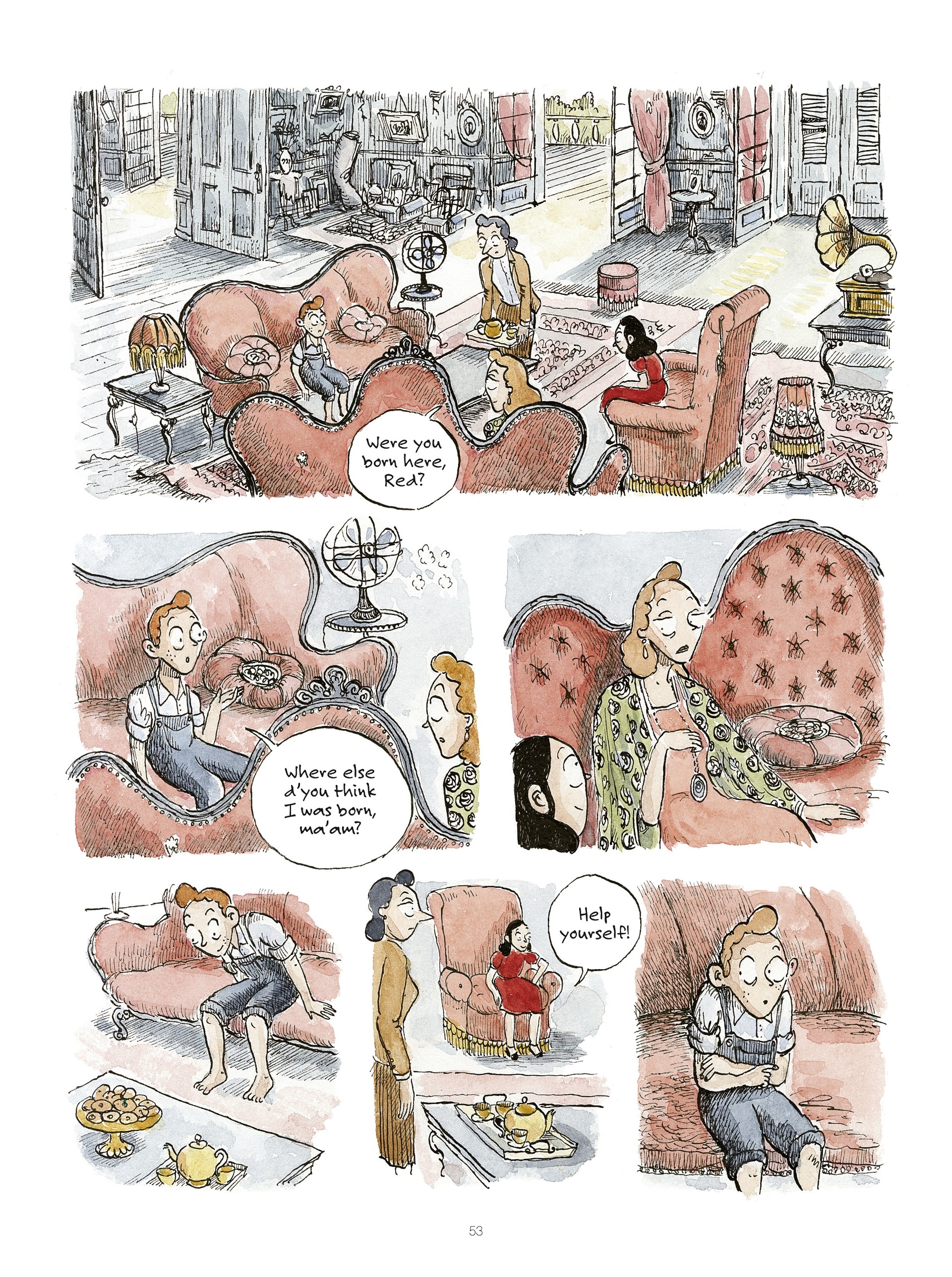 Read online Swamp: A Summer in the Bayou comic -  Issue # TPB (Part 1) - 55