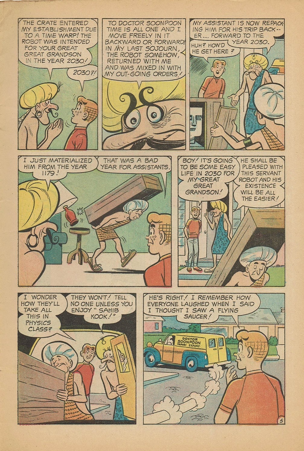 Read online Pep Comics comic -  Issue #223 - 7
