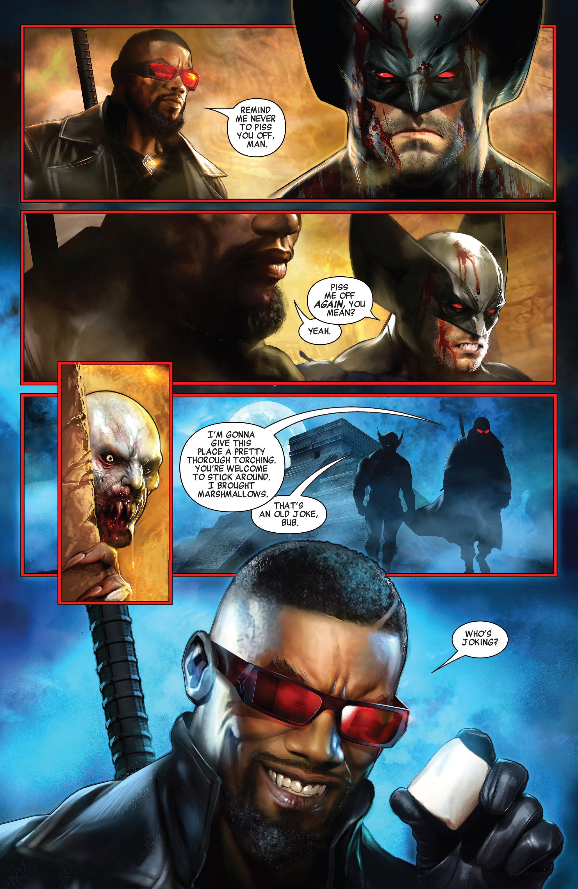 Read online Wolverine Vs. Blade Special comic -  Issue # Full - 8