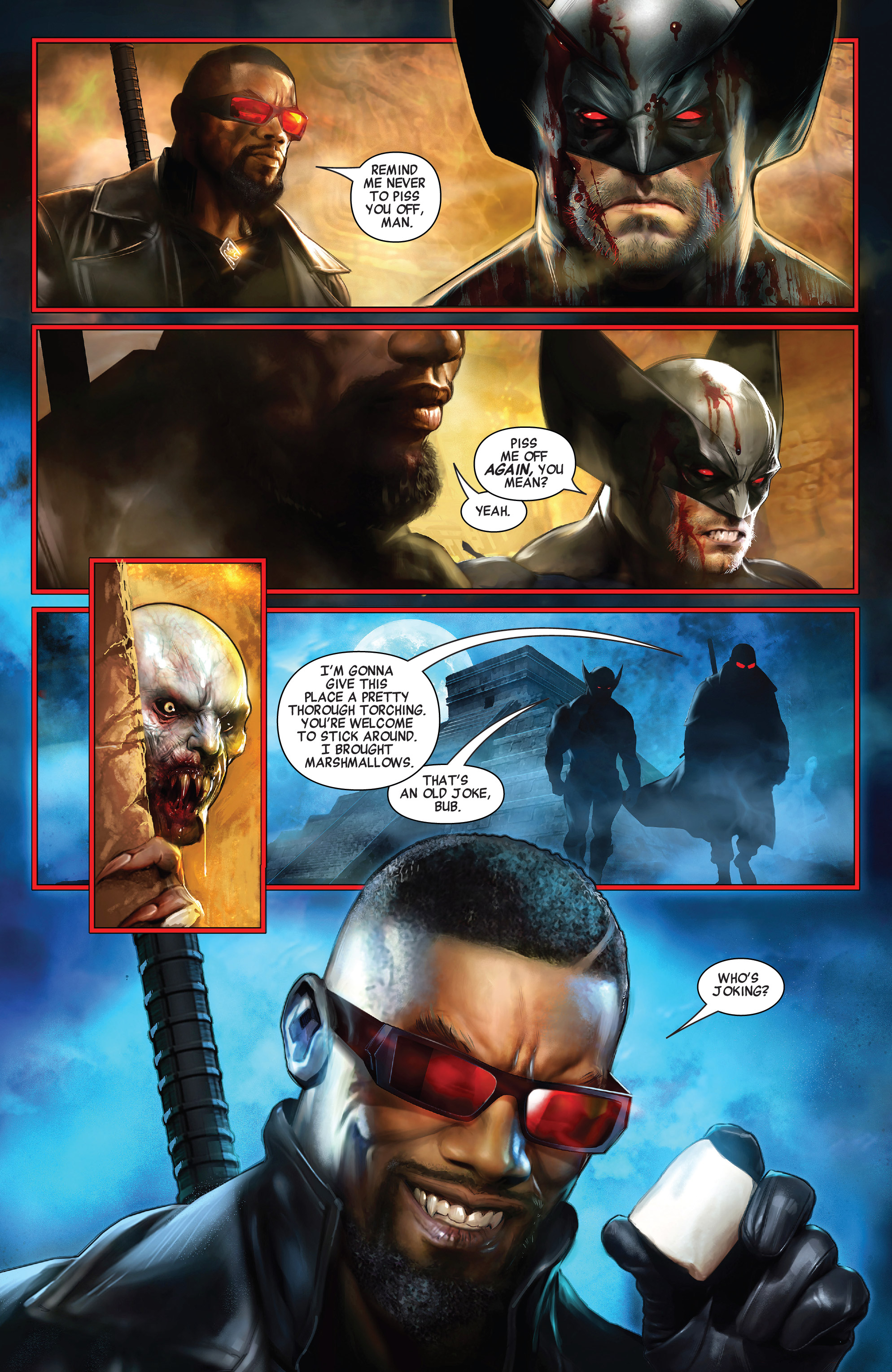 Read online Wolverine Vs. Blade Special comic -  Issue # Full - 8