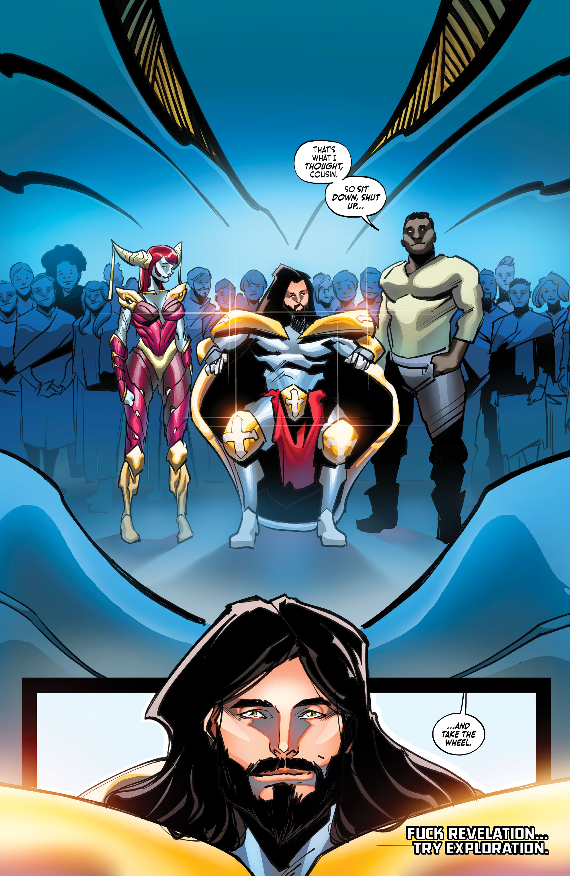 Read online Loaded Bible: Blood Of My Blood comic -  Issue #6 - 30