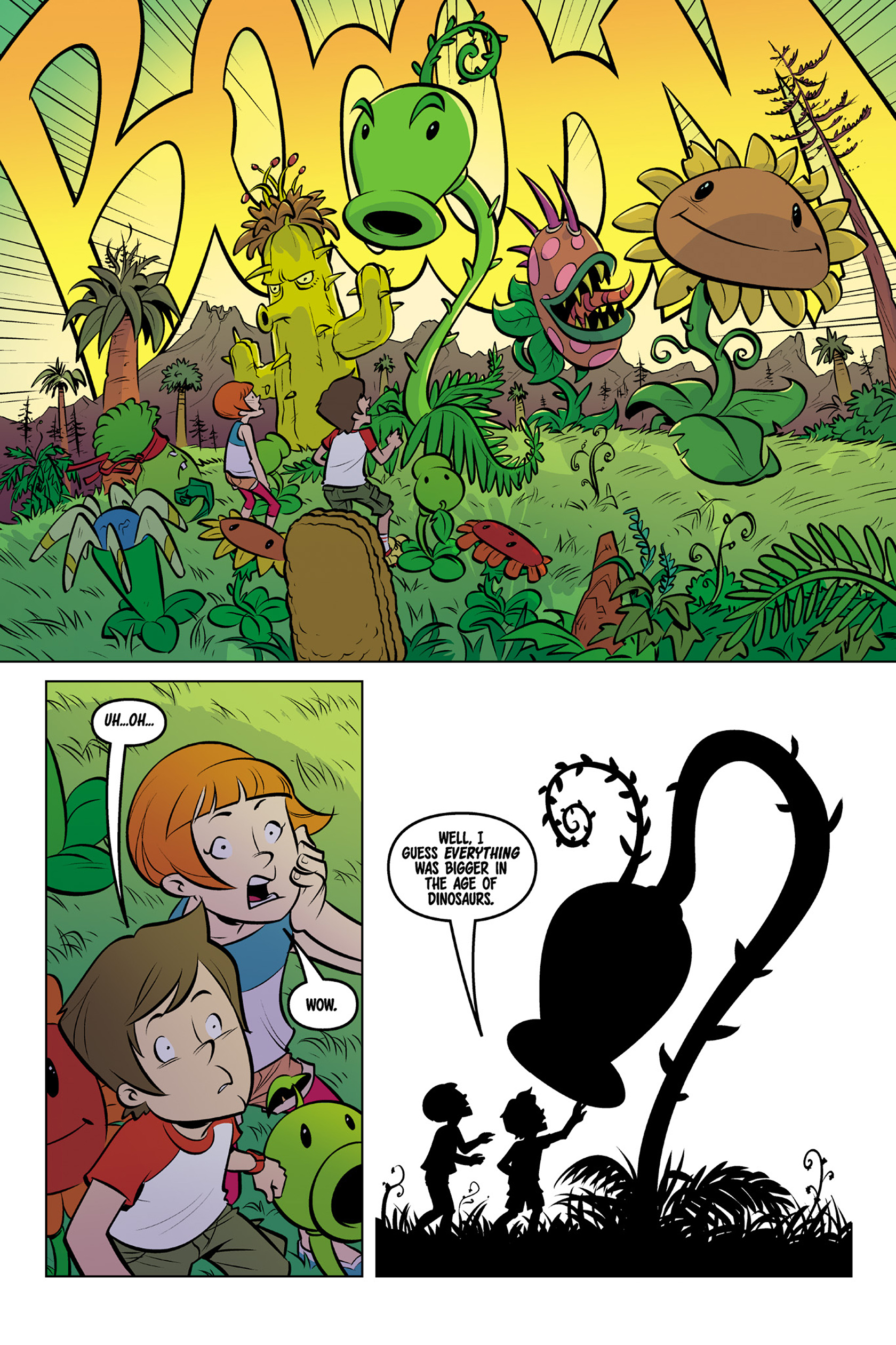Read online Plants vs. Zombies: Timepocalypse comic -  Issue #3 - 6