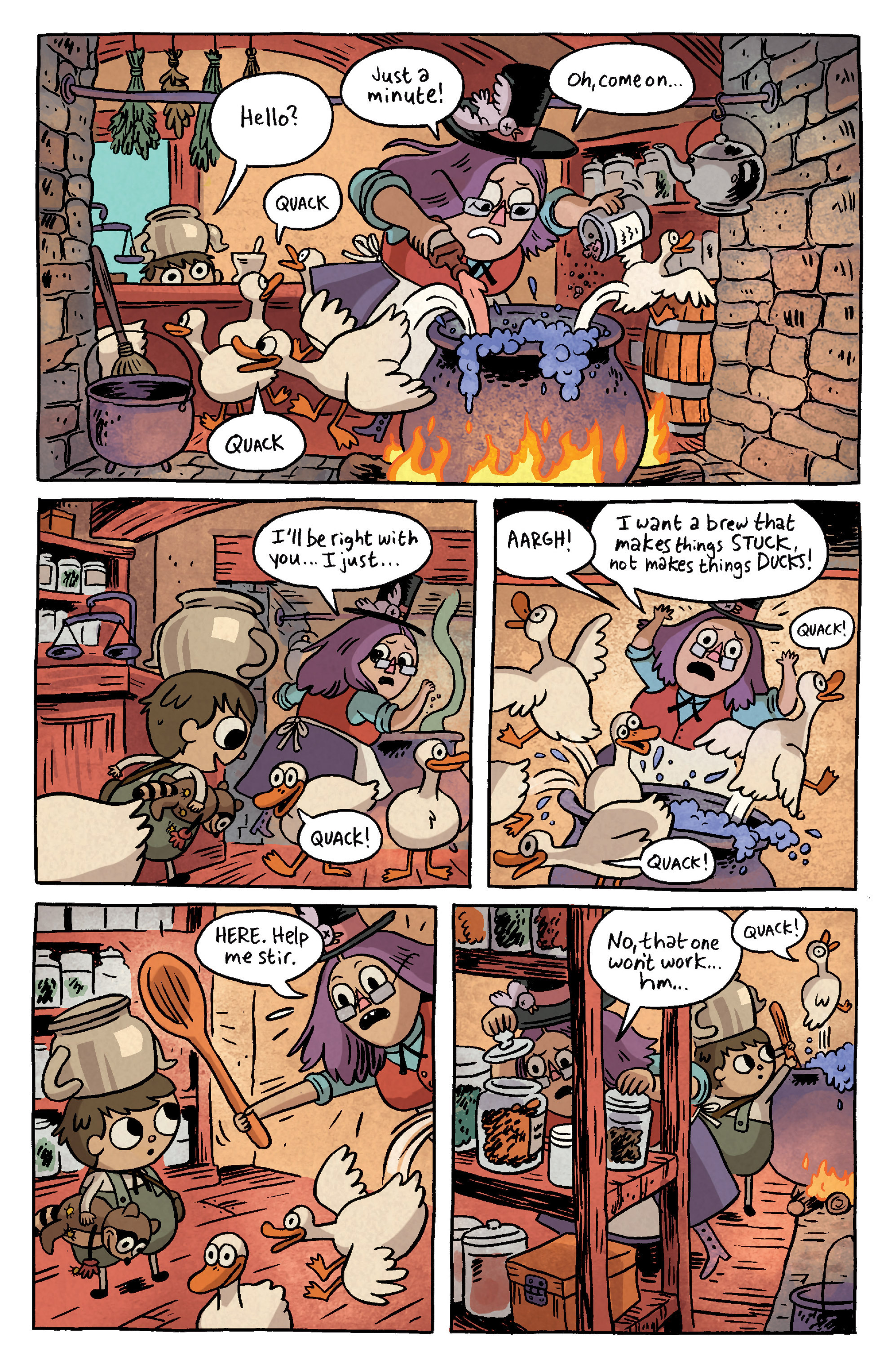 Read online Over the Garden Wall (2016) comic -  Issue #3 - 8