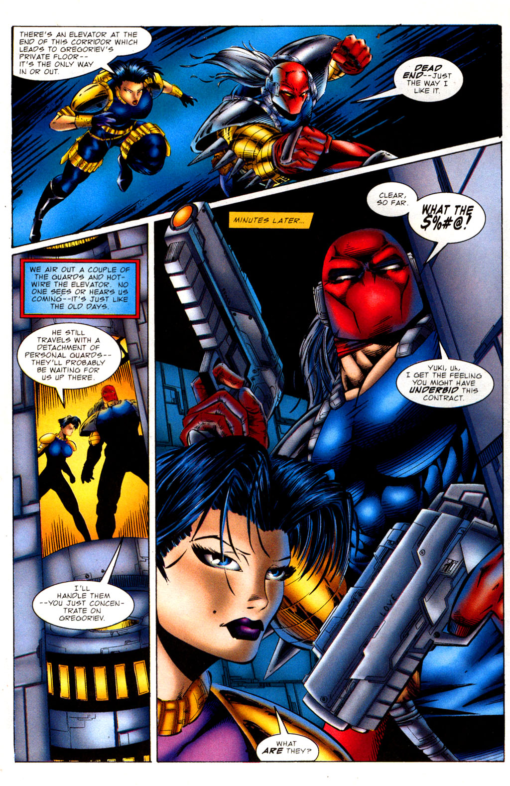 Read online Bloodstrike: Assassin comic -  Issue #0 - 21