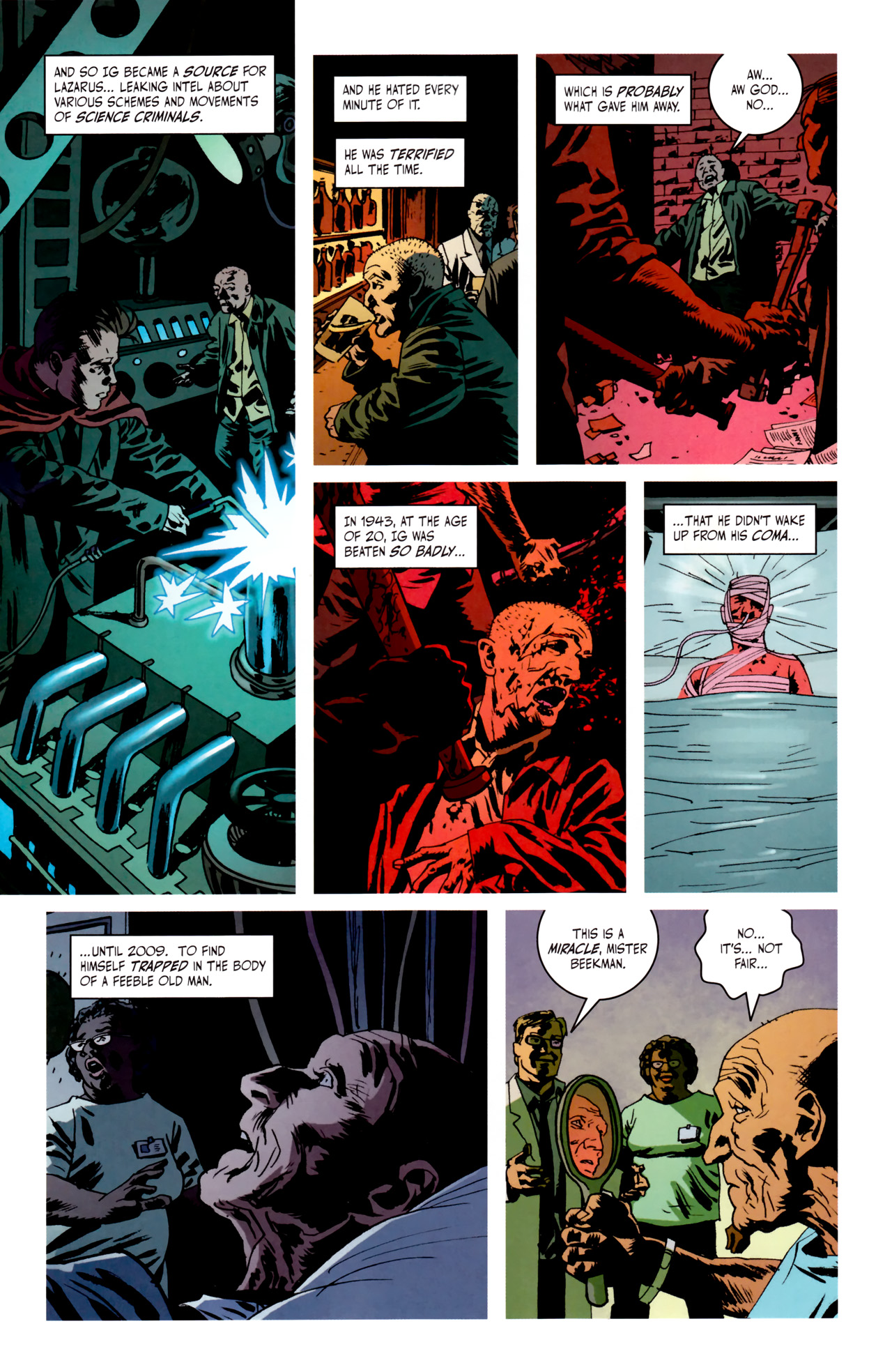 Read online Incognito: Bad Influences comic -  Issue #1 - 21