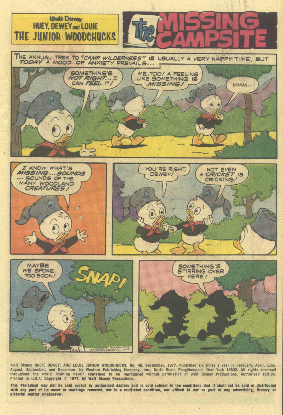 Read online Huey, Dewey, and Louie Junior Woodchucks comic -  Issue #46 - 3