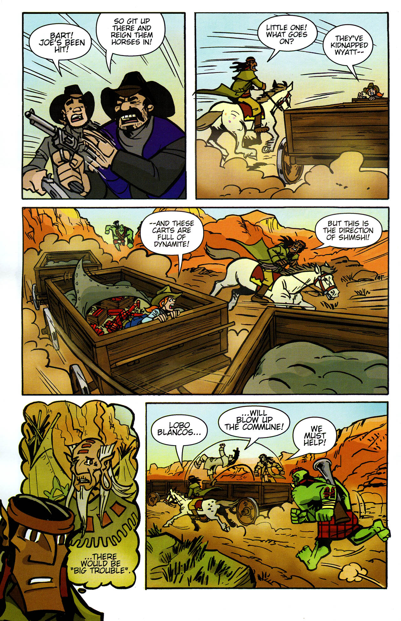 Read online Texas Strangers comic -  Issue #2 - 6
