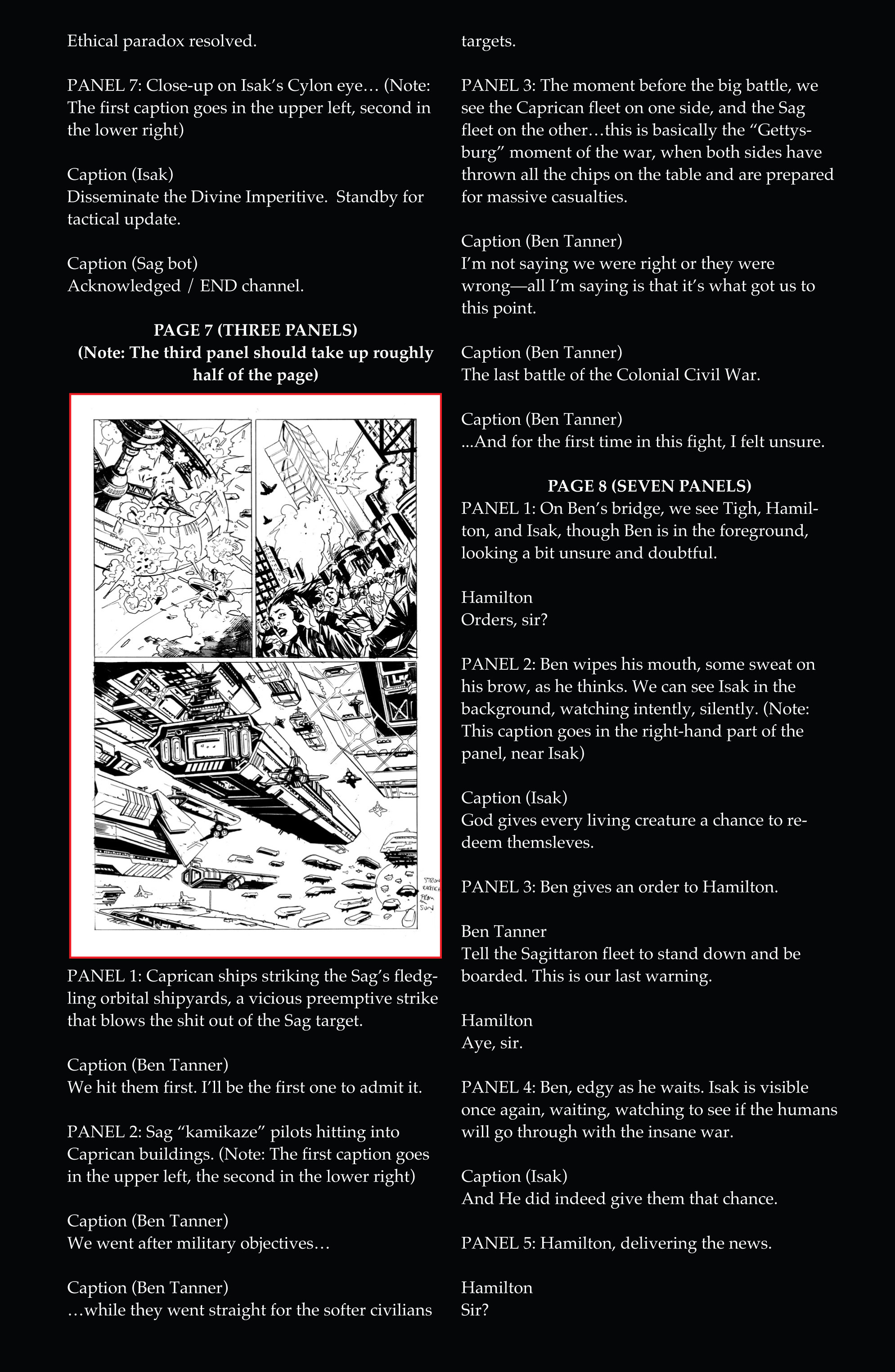 Read online Battlestar Galactica: Cylon War comic -  Issue #3 - 30