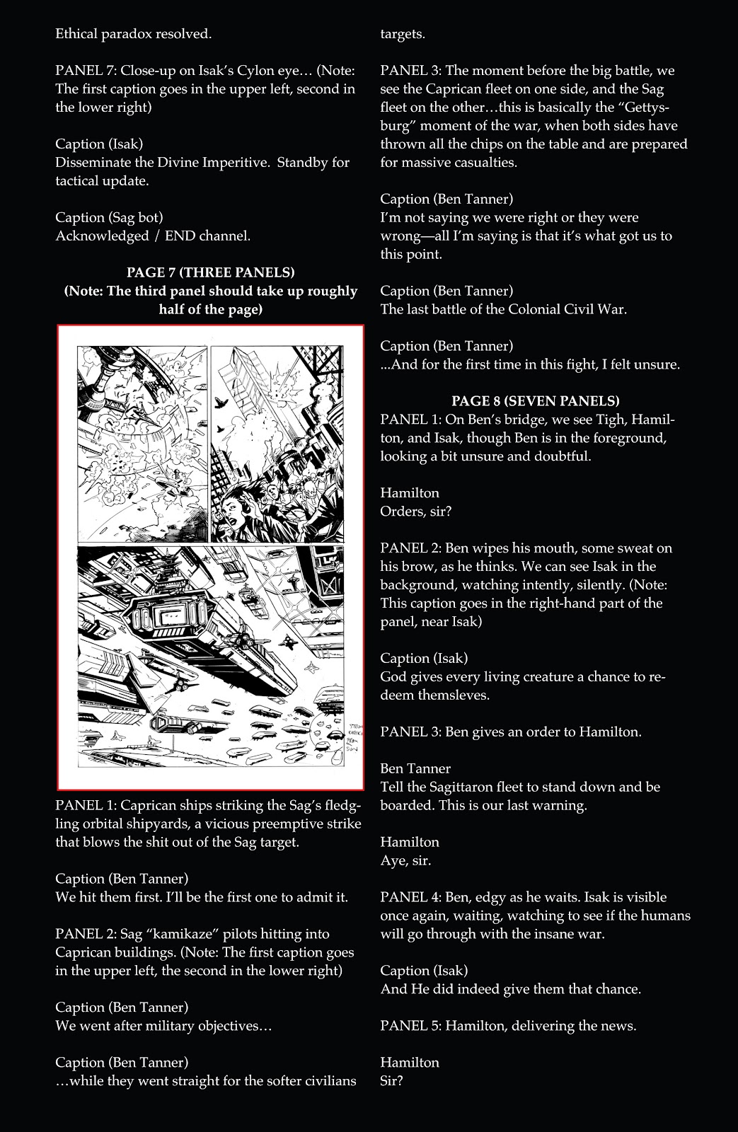 Battlestar Galactica: Cylon War issue 3 - Page 30