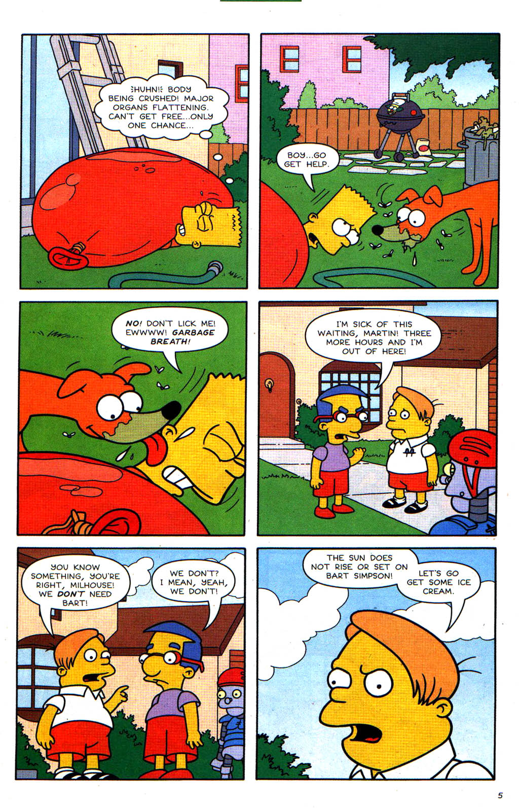 Read online Bart Simpson comic -  Issue #19 - 21