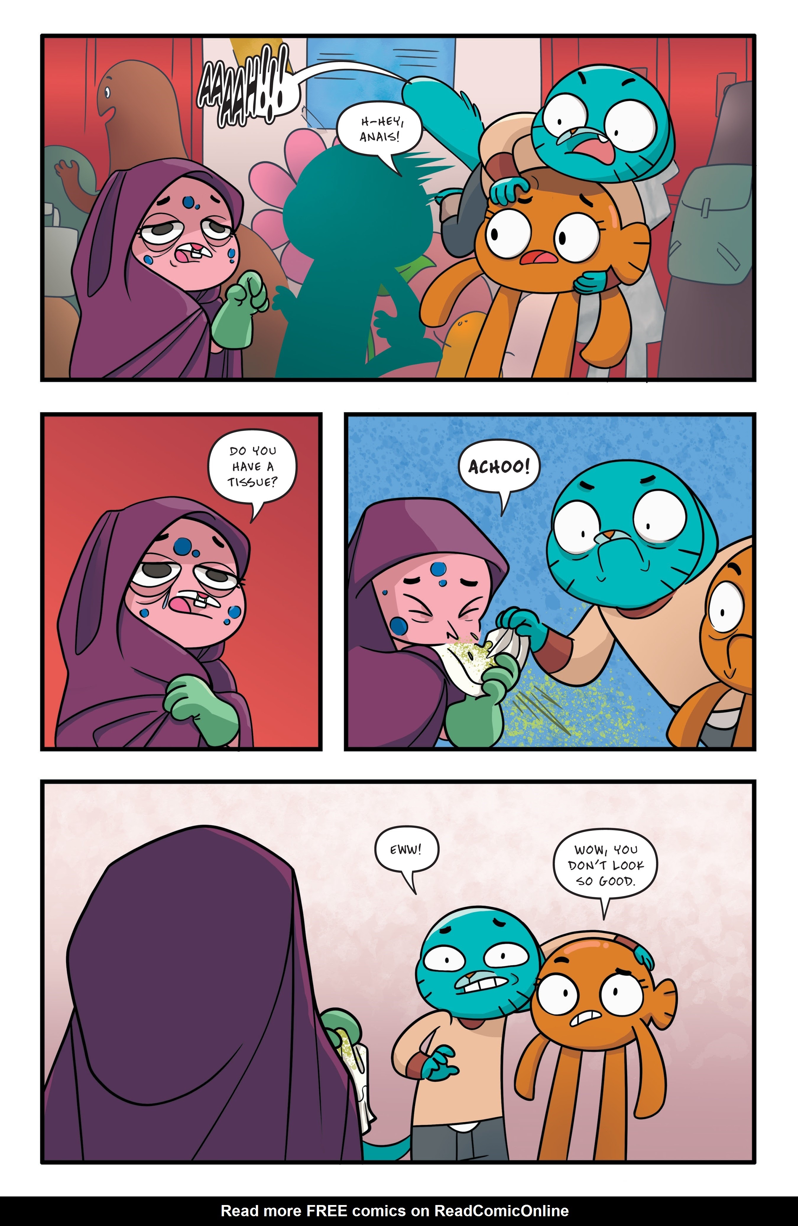 Read online The Amazing World of Gumball: Midsummer Nightmare comic -  Issue # TPB - 43