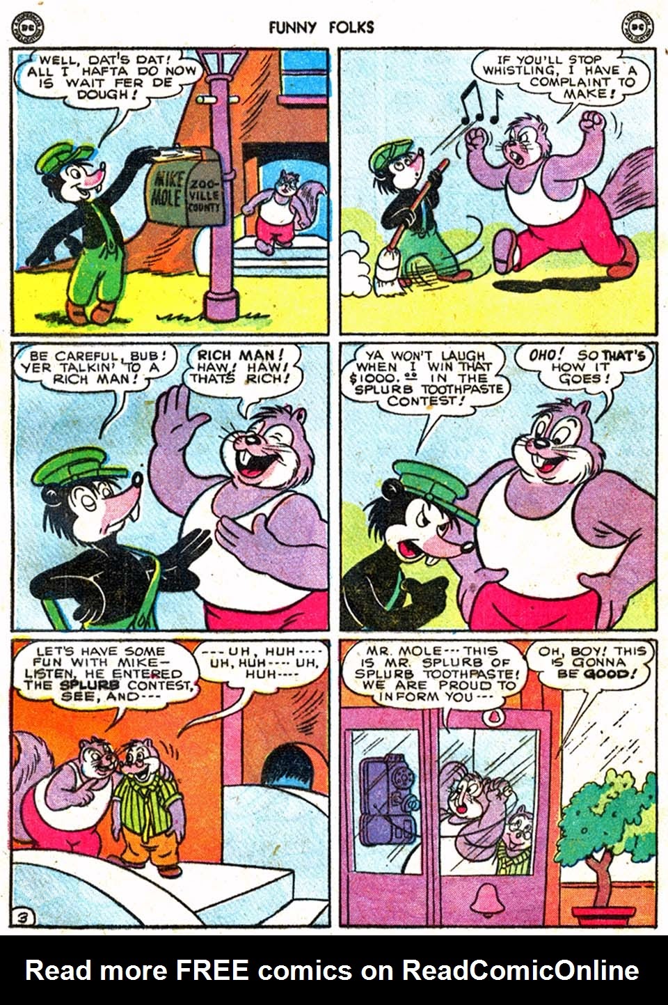Read online Funny Folks comic -  Issue #3 - 46