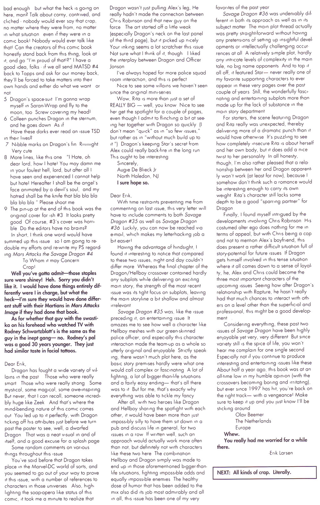 Read online The Savage Dragon (1993) comic -  Issue #38 - 35