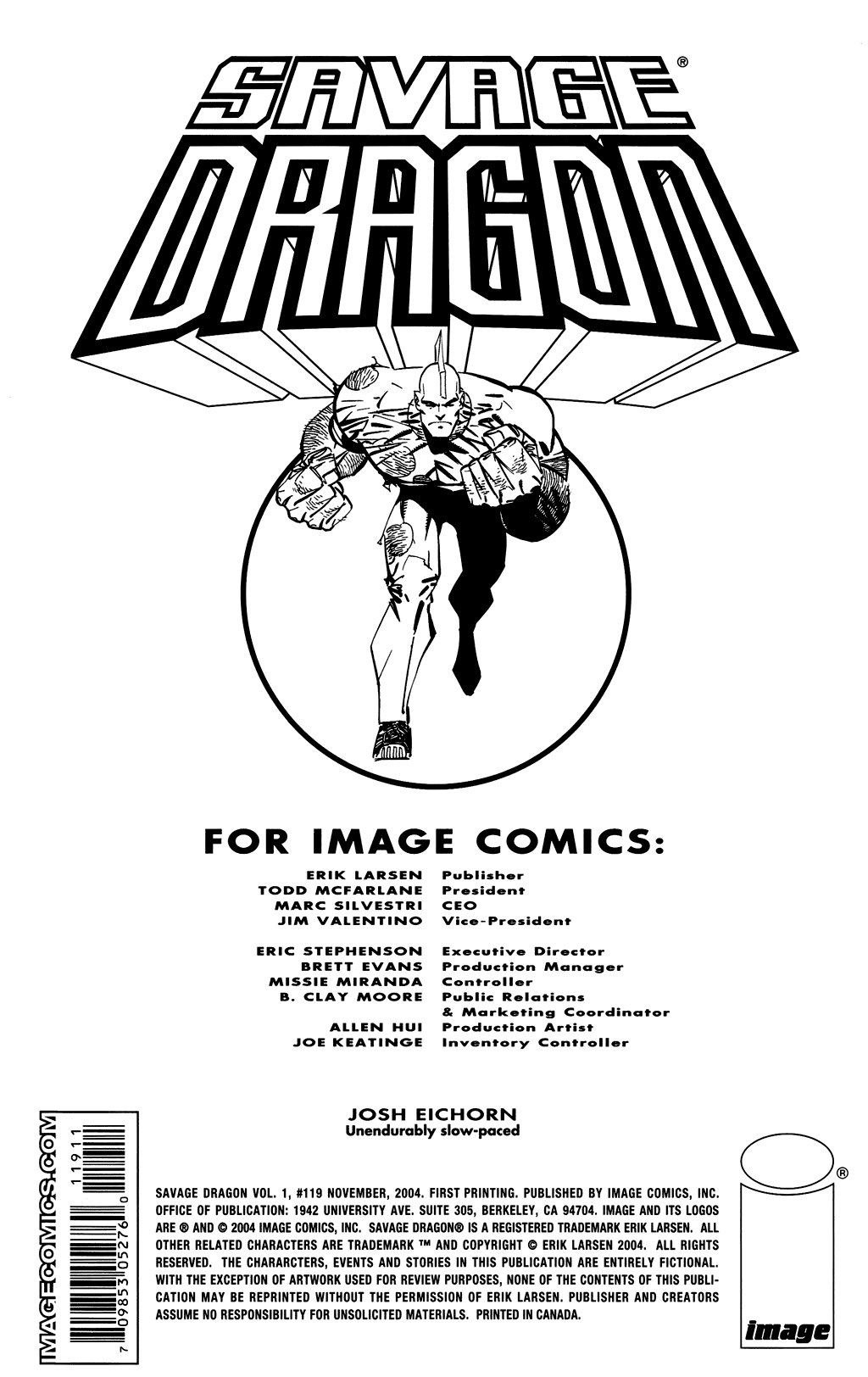 The Savage Dragon (1993) Issue #119 #122 - English 2