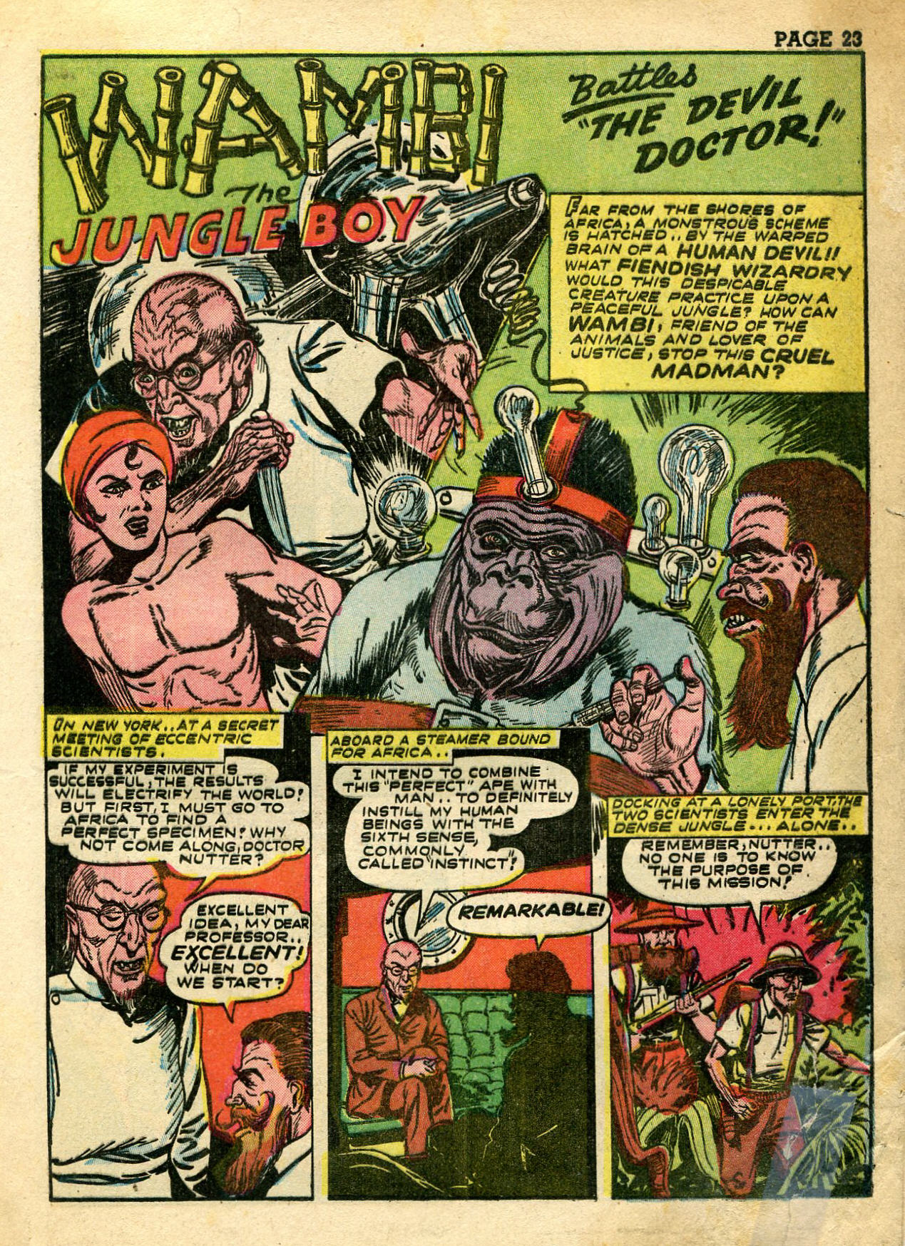Read online Wambi Jungle Boy comic -  Issue #3 - 25