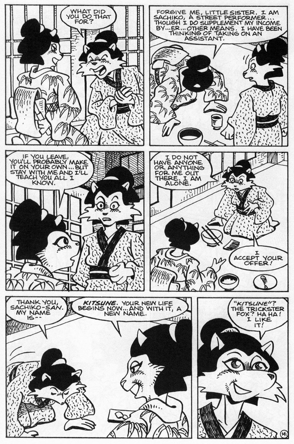 Read online Usagi Yojimbo (1996) comic -  Issue #52 - 16