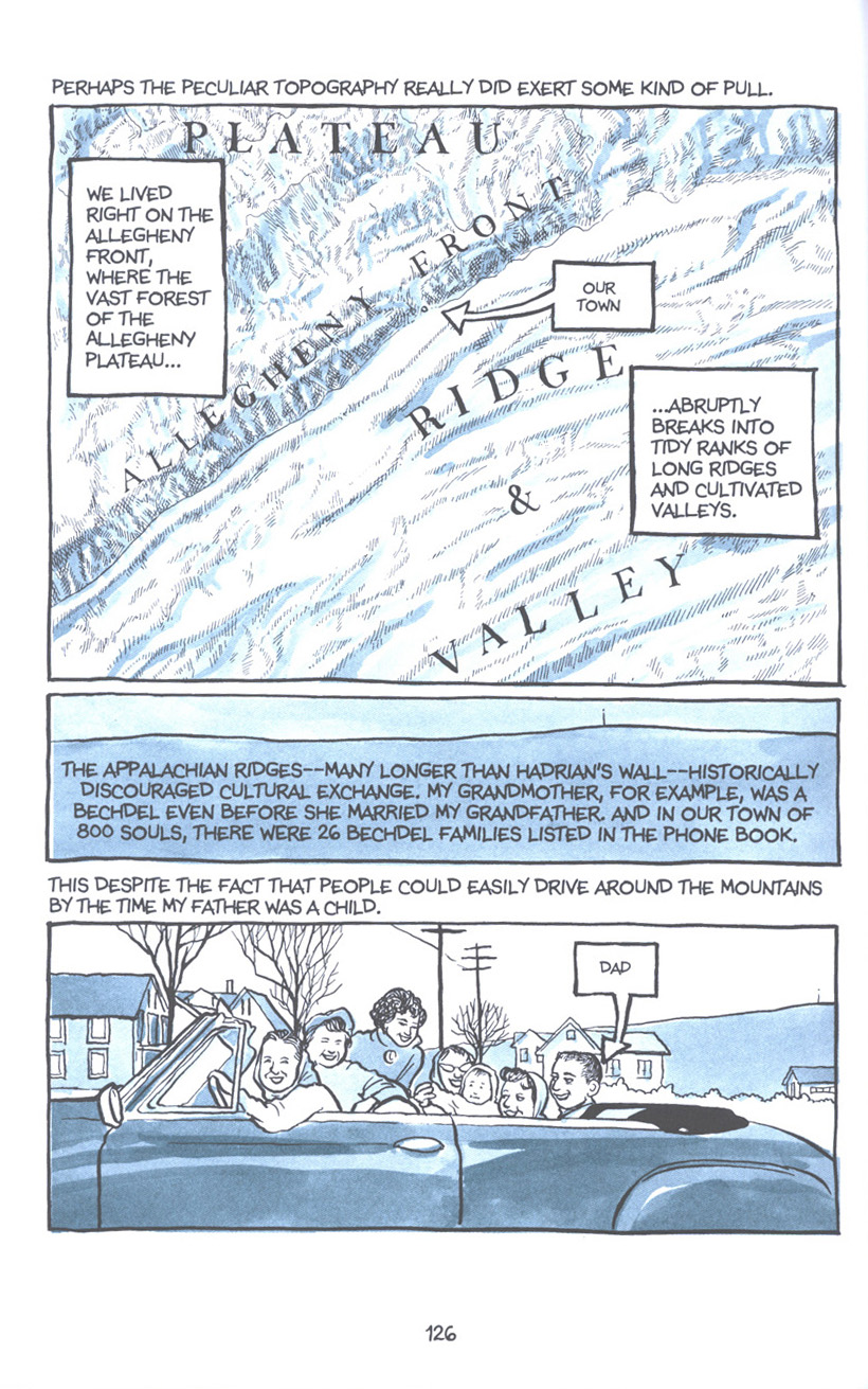 Read online Fun Home: A Family Tragicomic comic -  Issue # TPB - 132