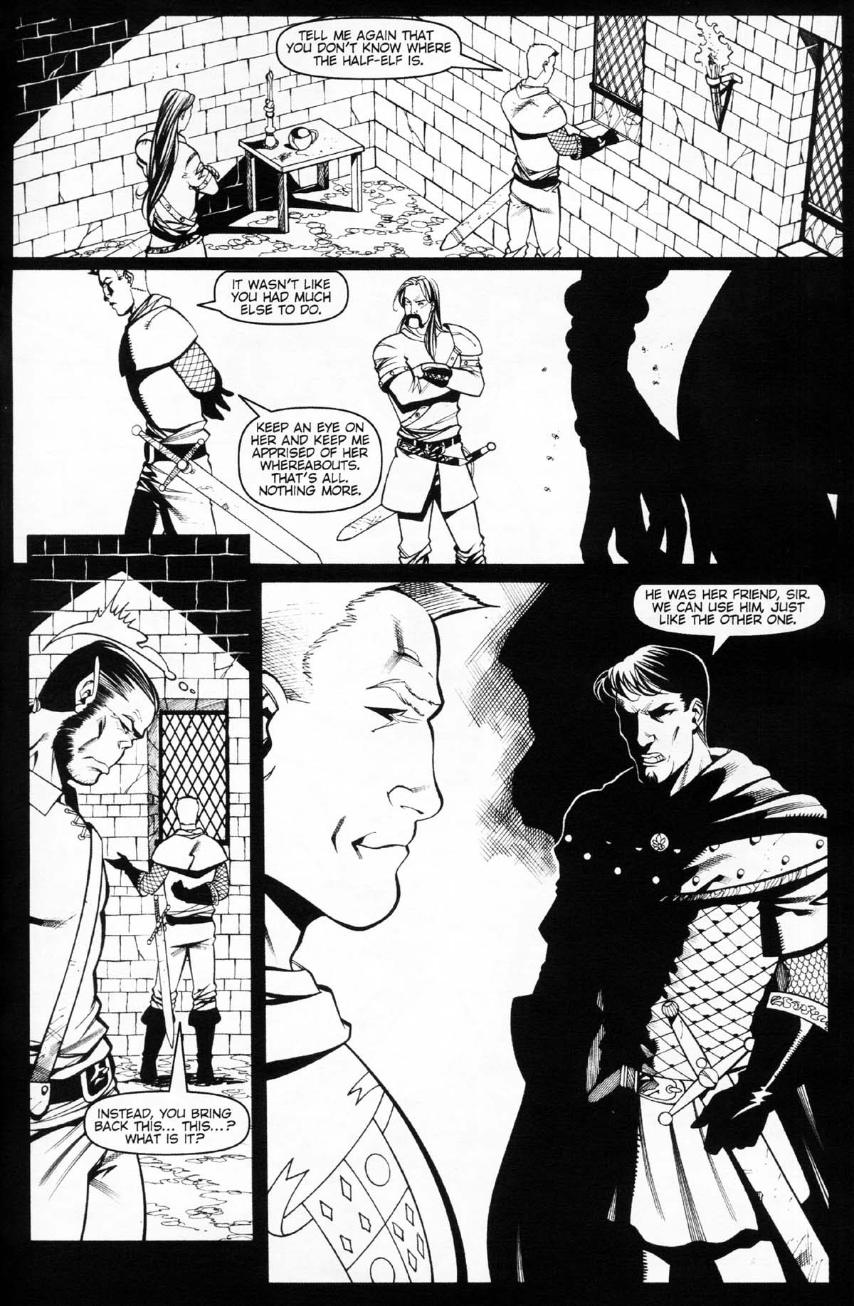 Read online Dungeons & Dragons: Black & White comic -  Issue #5 - 23