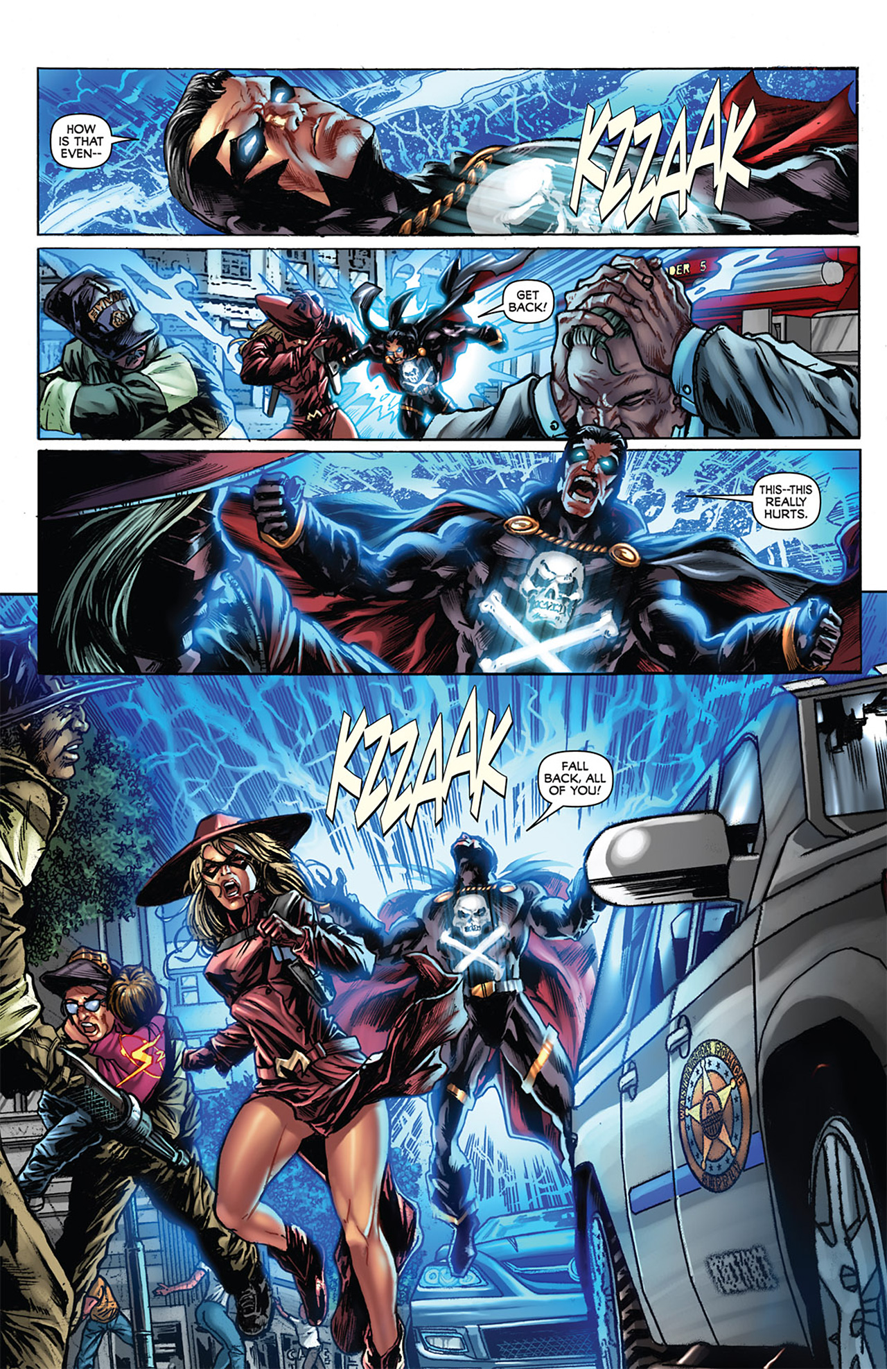 Read online Black Terror (2008) comic -  Issue #10 - 15