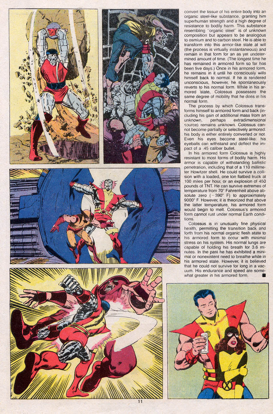 Read online The Official Handbook of the Marvel Universe Deluxe Edition comic -  Issue #3 - 13