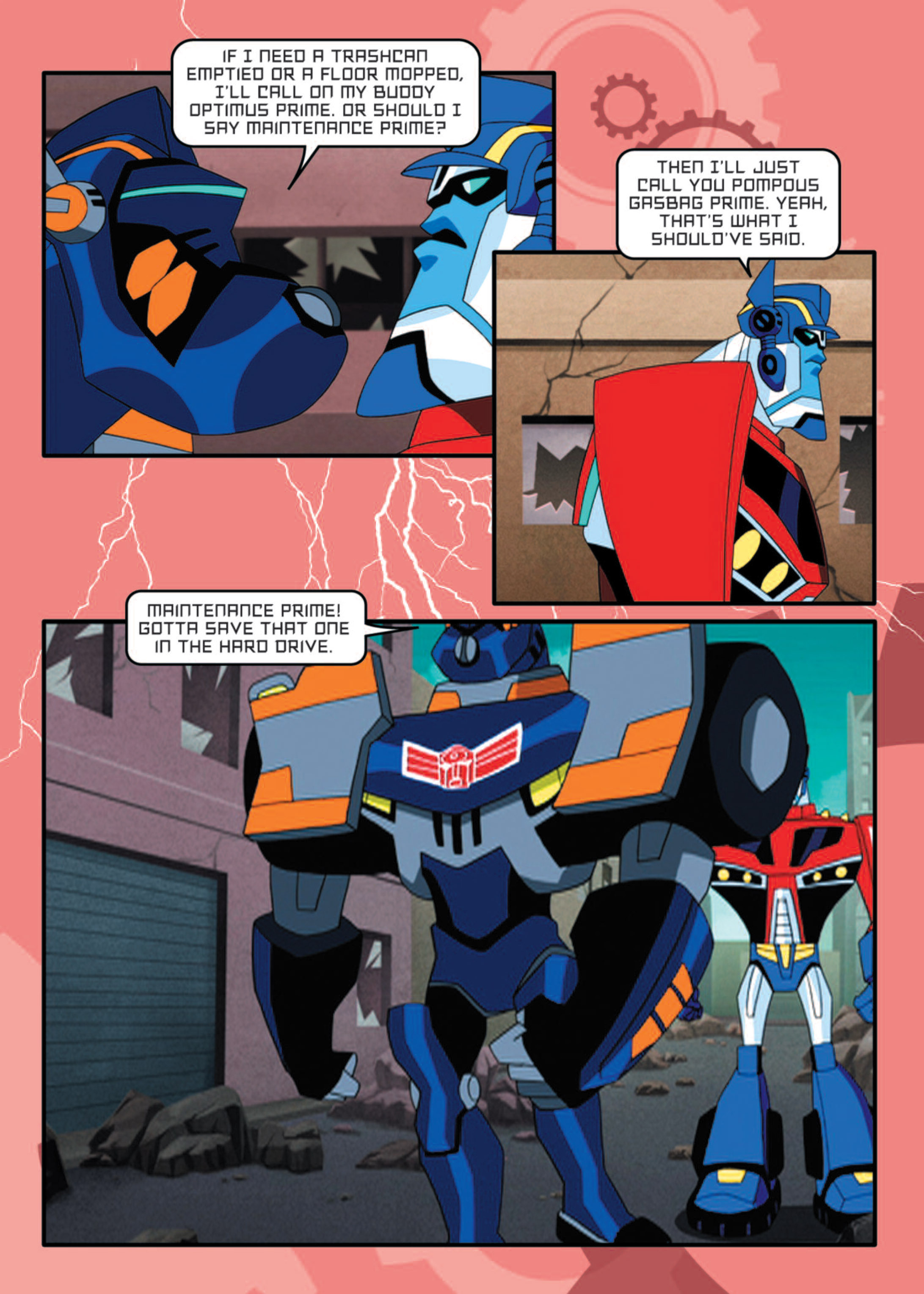 Read online Transformers Animated comic -  Issue #8 - 94