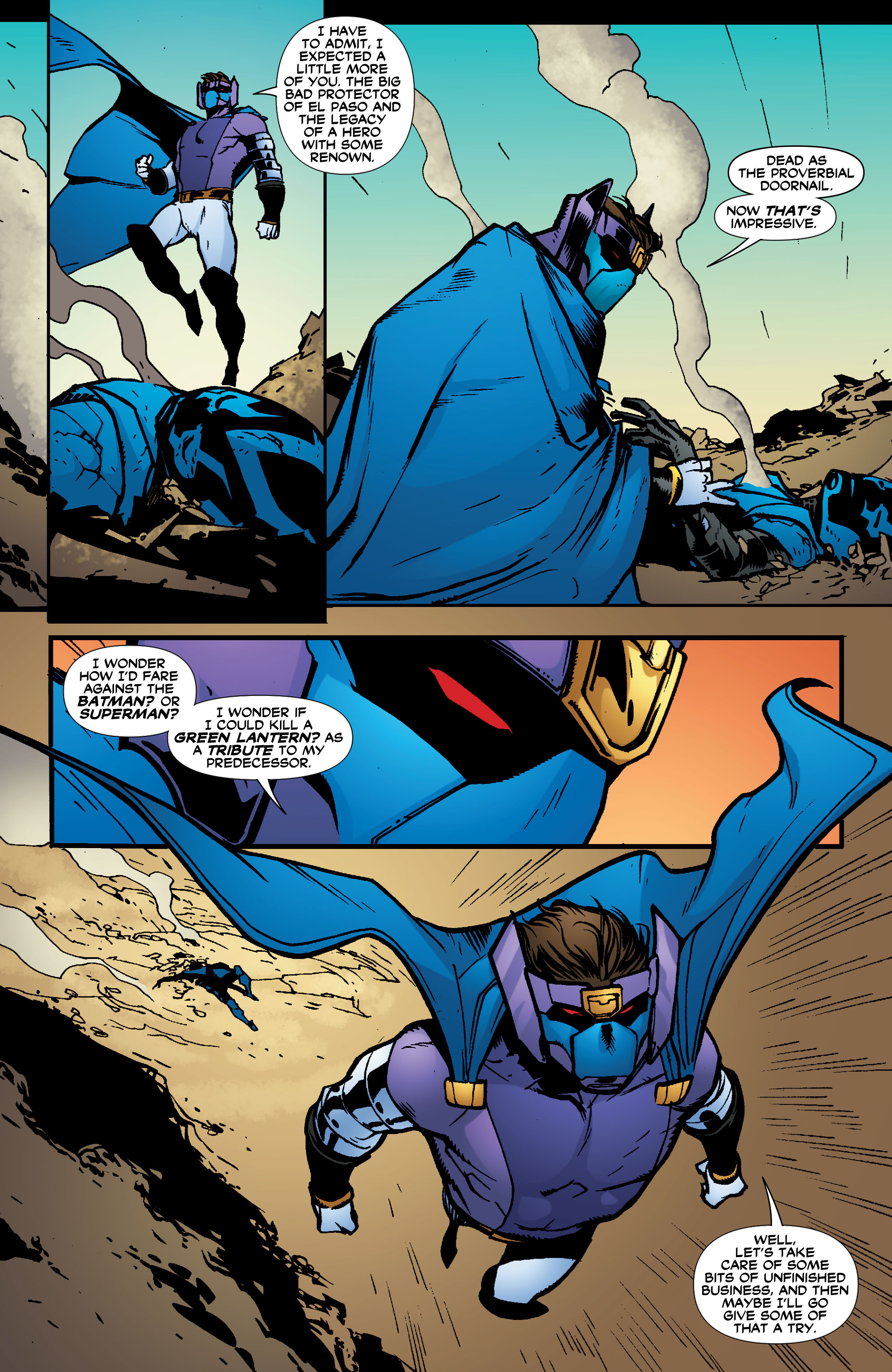 Read online Blue Beetle (2006) comic -  Issue #34 - 3