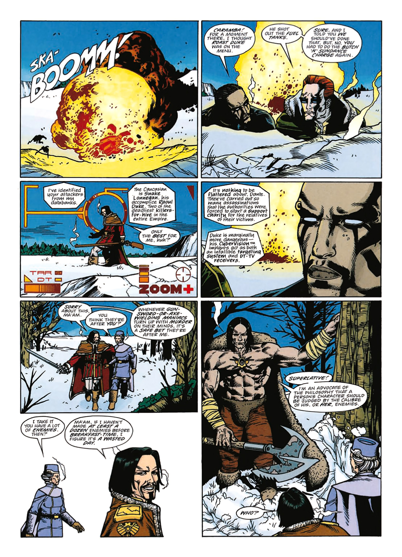 Read online Nikolai Dante comic -  Issue # TPB 2 - 193