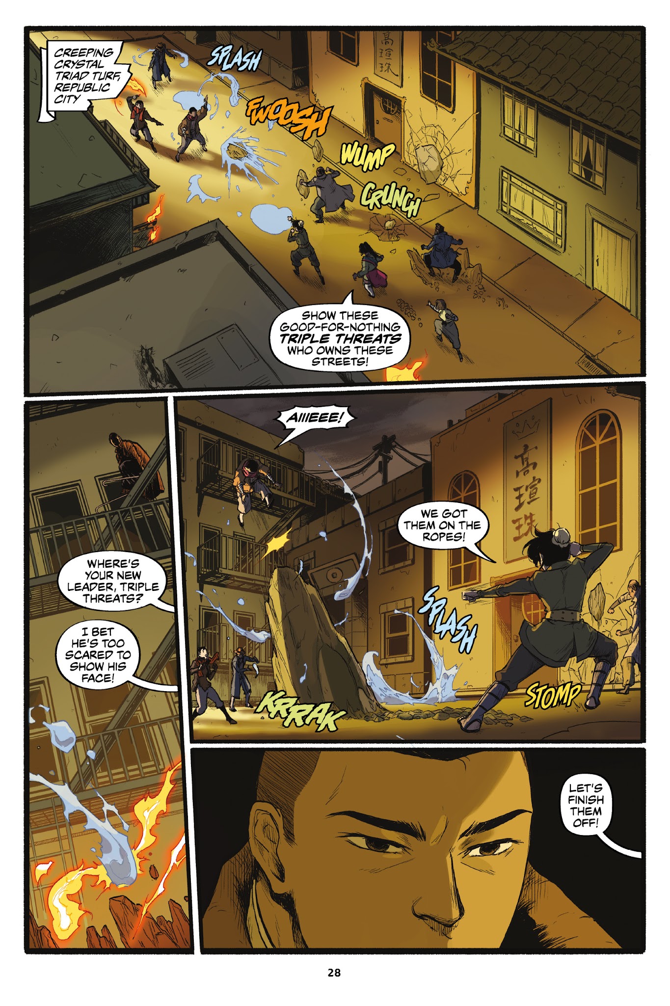 Read online Nickelodeon The Legend of Korra – Turf Wars comic -  Issue #1 - 29