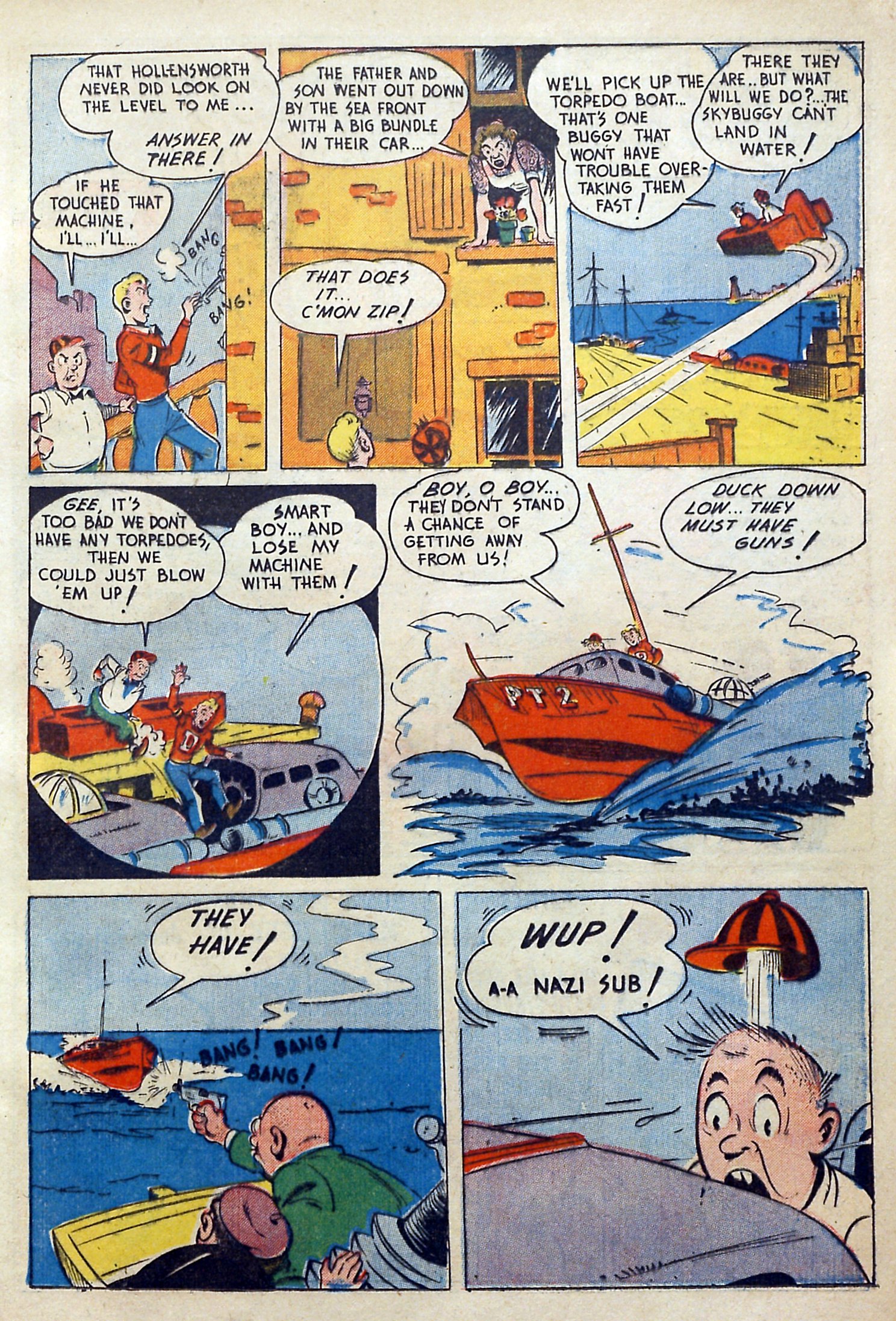 Read online Daredevil (1941) comic -  Issue #23 - 25