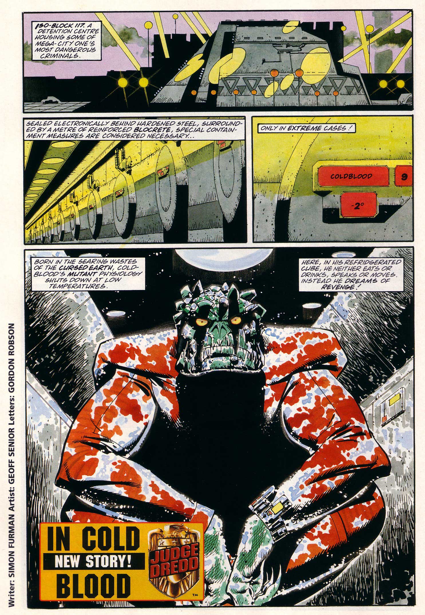 Read online Judge Dredd Lawman of the Future comic -  Issue #11 - 3