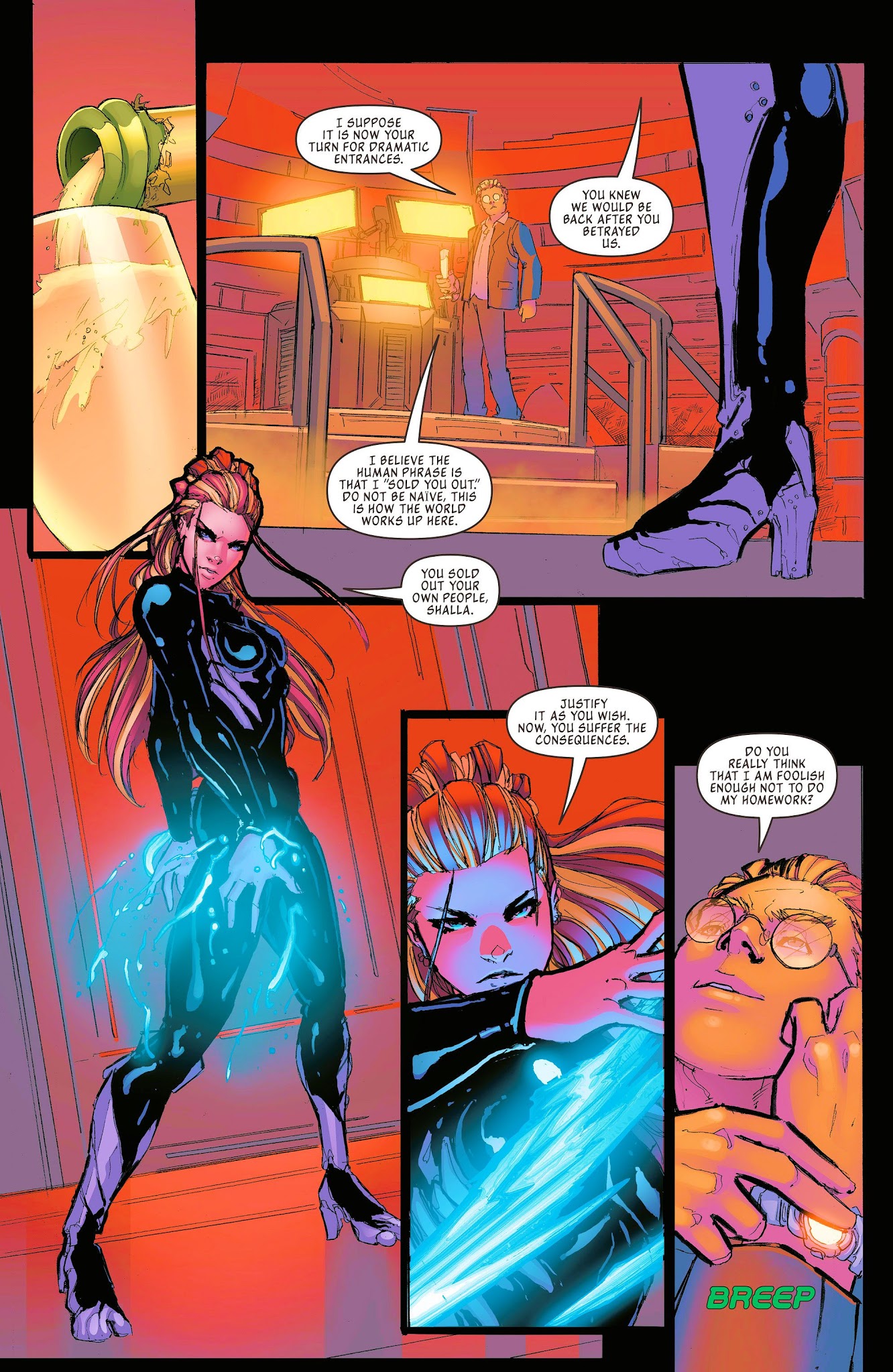 Read online Michael Turner's Fathom: Kiani (2015) comic -  Issue #4 - 4