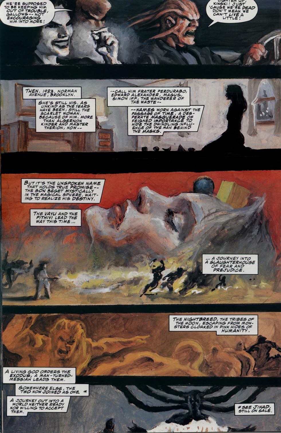 Read online Clive Barker's Night Breed (1990) comic -  Issue #13 - 14